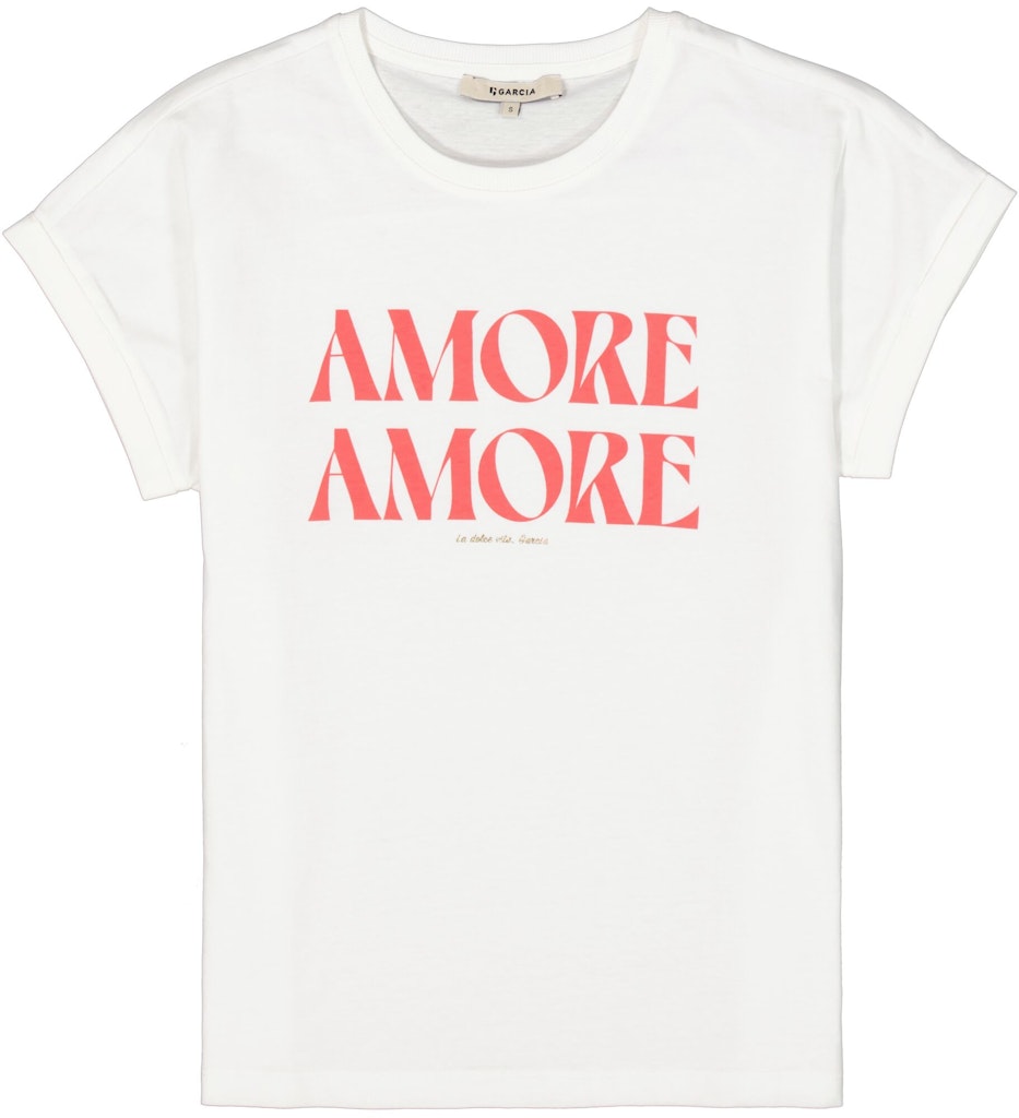 T-shirt med frontprint