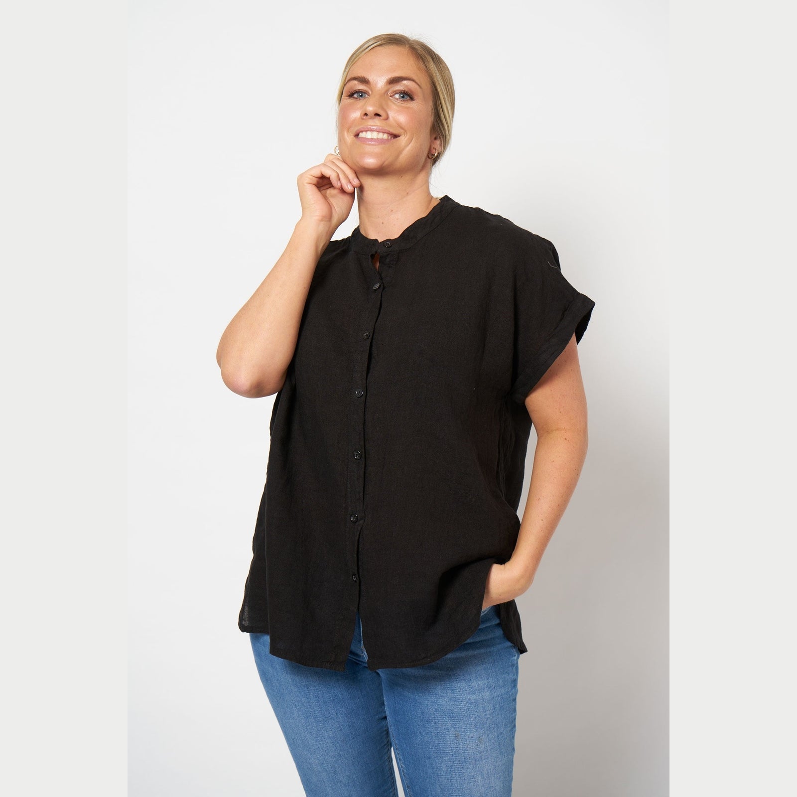 Lind Jette Bluser 110 Nero