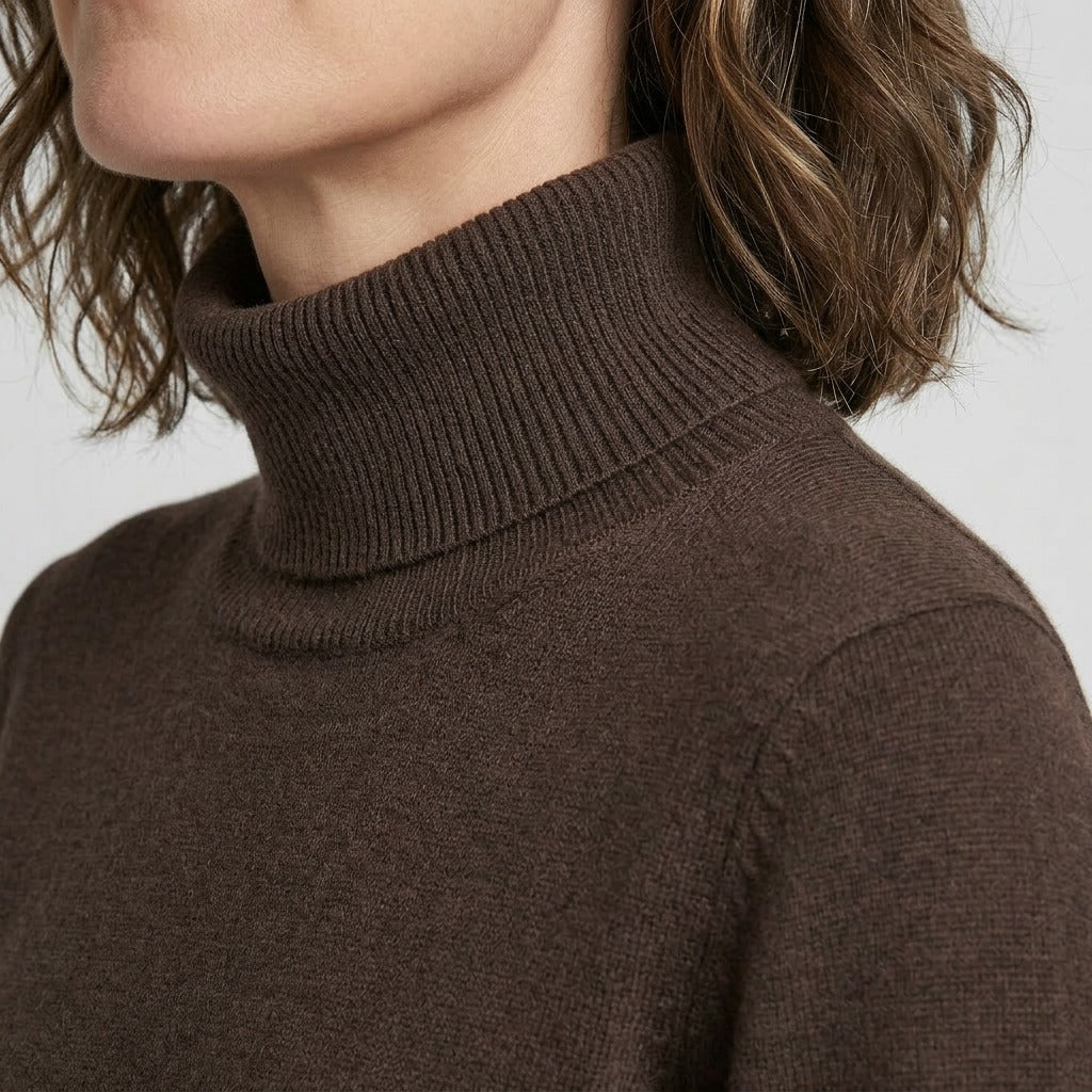 Lind Kirsten Knit Pullover 1500 BROWN