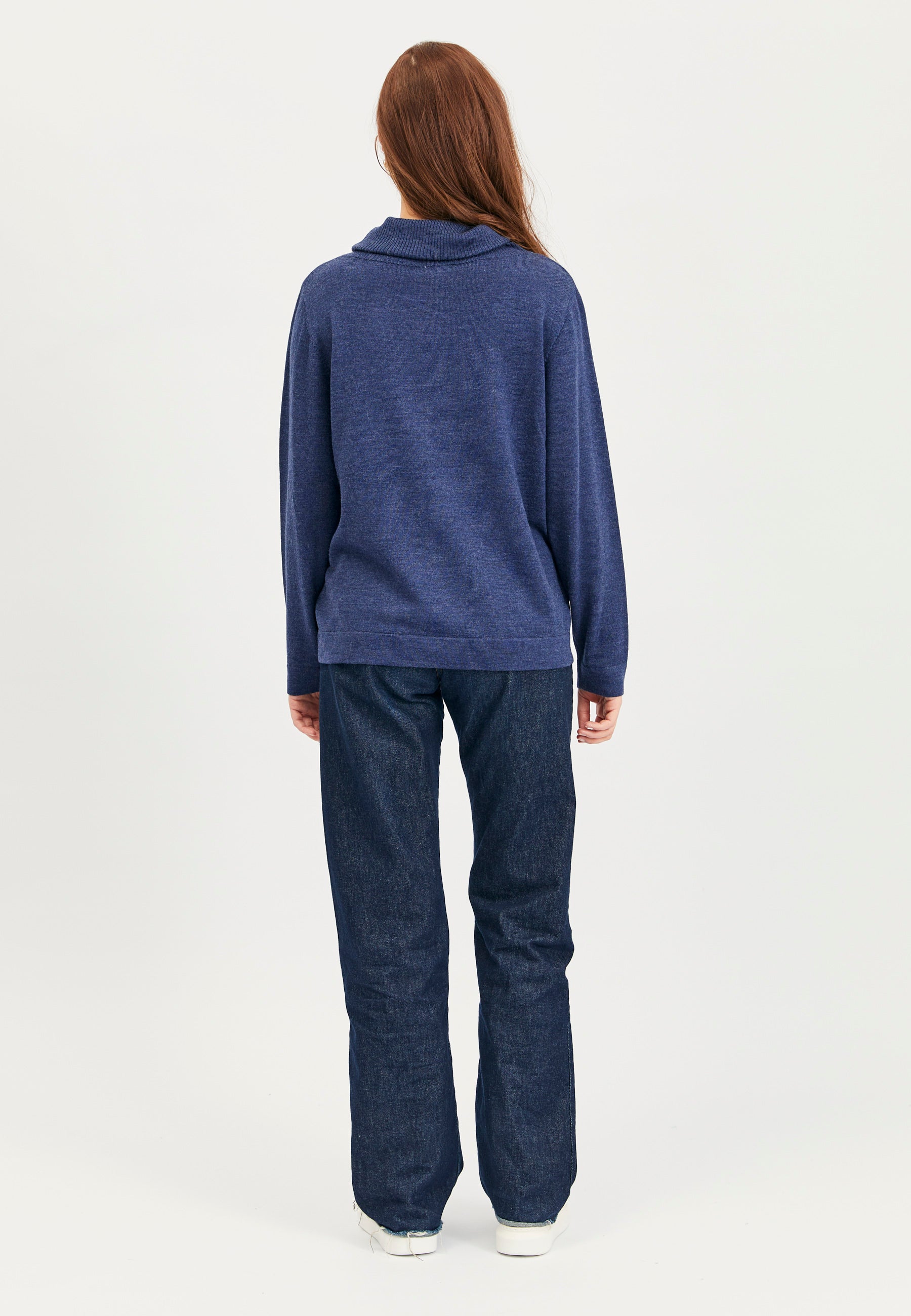 Lind Kirsten Knit Pullover 5650 blue melange