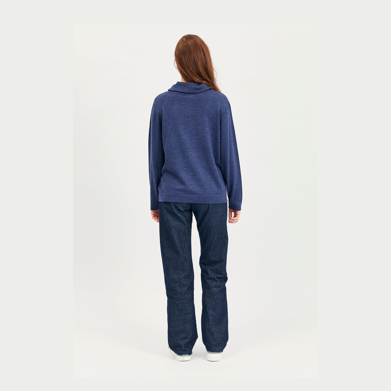 Lind Kirsten Knit Pullover 5650 blue melange