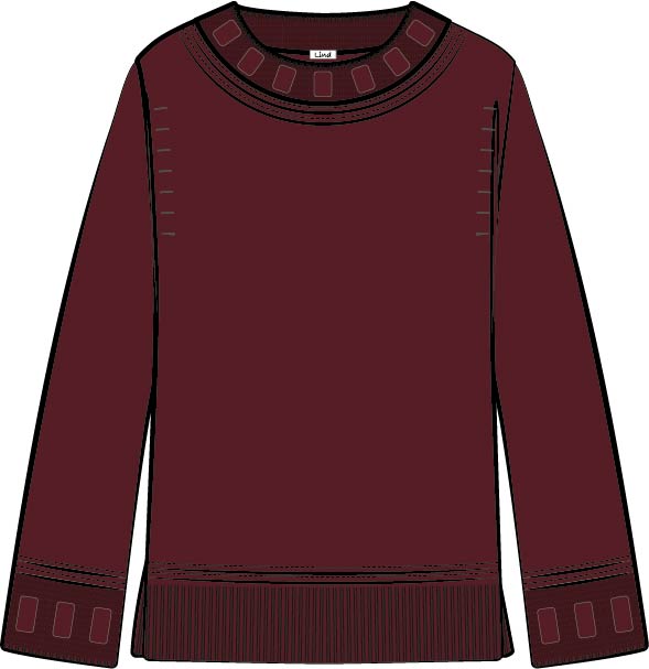 LITrine Strik Pullover