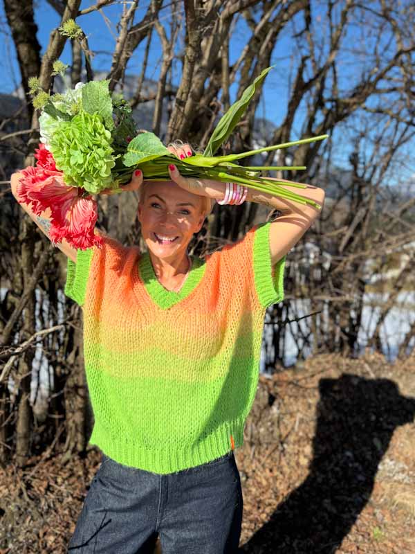 Lind LBÆble Knit Pullover 3000 LIGHT GREEN