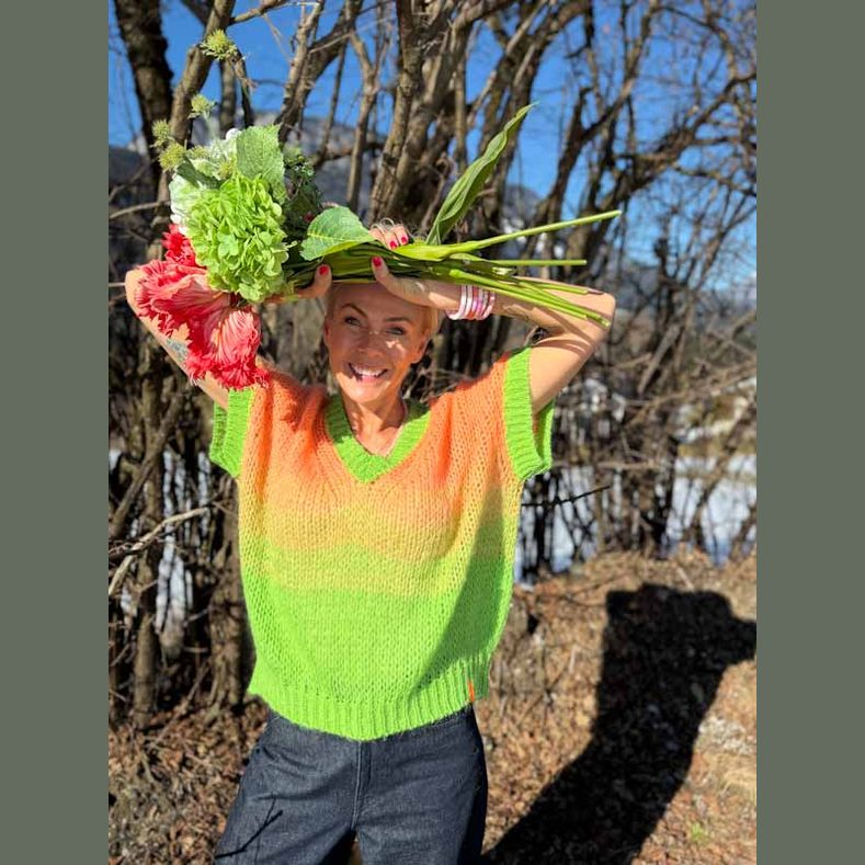 Lind LBÆble Knit Pullover 3000 LIGHT GREEN