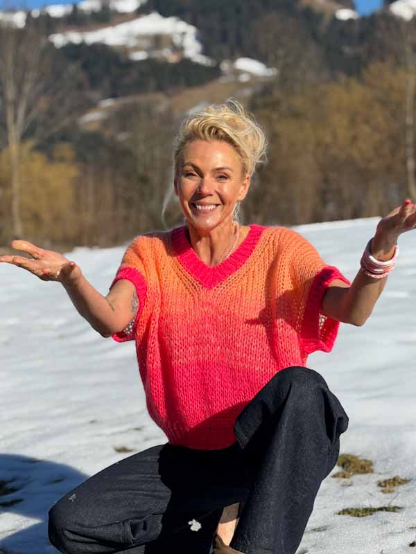 Lind LBÆble Knit Pullover 6601 Raspberry Pink