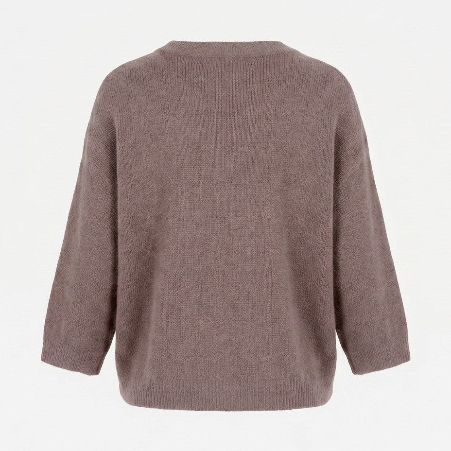 Lind LBHverdags fin Knit Pullover 1300 Taupe