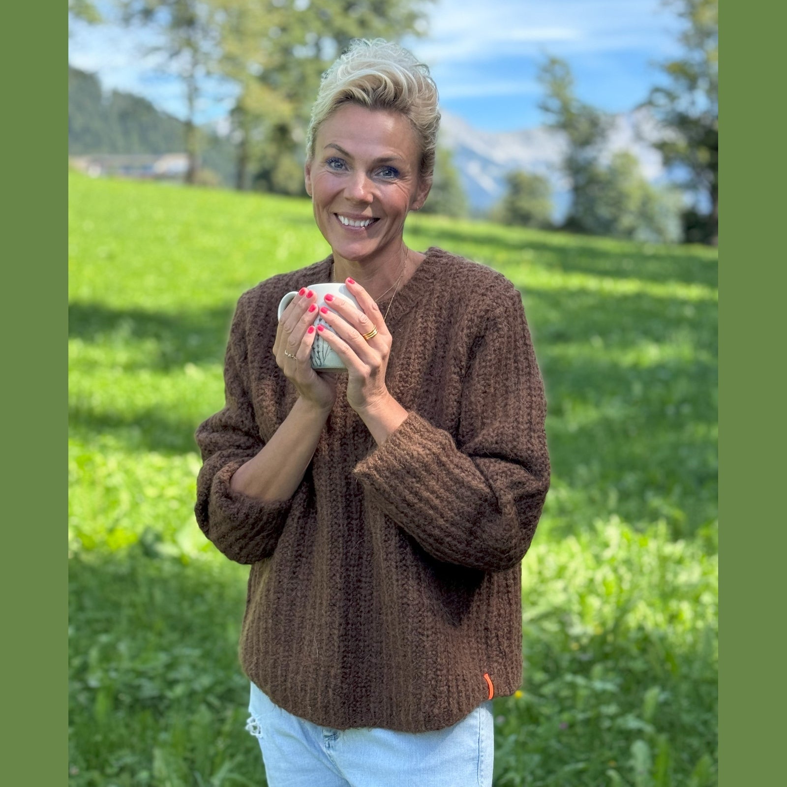 Lind LBKaffetid Bluser 1500 BROWN