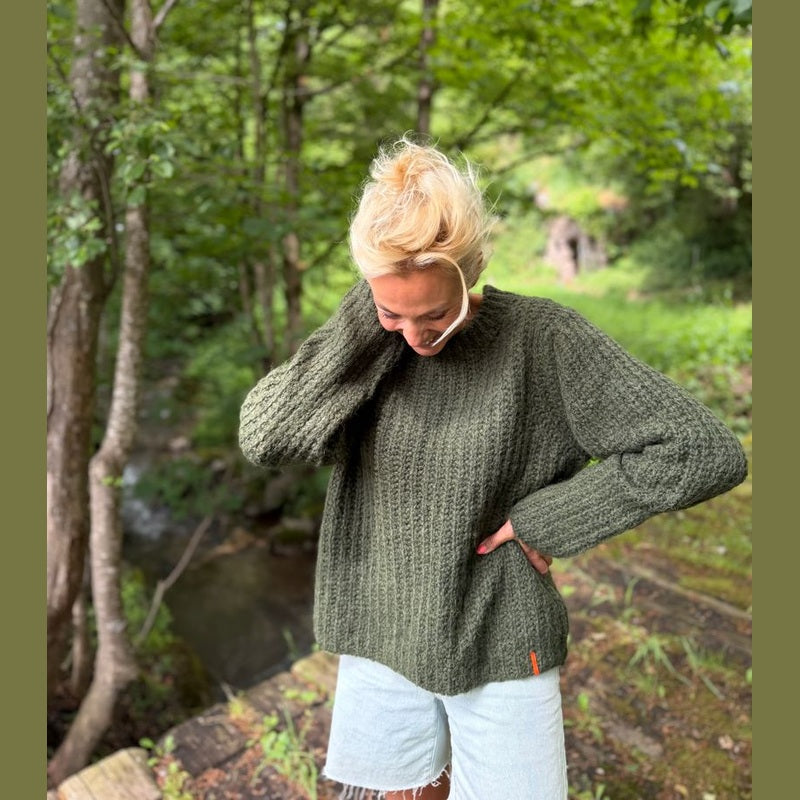 Lind LBKaffetid Bluser 3620 Forest Green