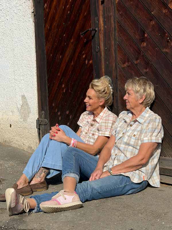 Lind LBKorn Skjortebluser 8001 Soft Peach