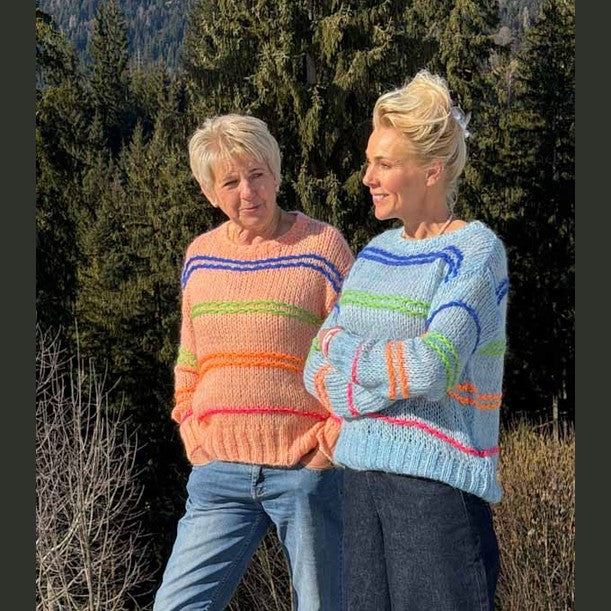 Lind LBPetunia Knit Pullover 5000 LIGHT BLUE