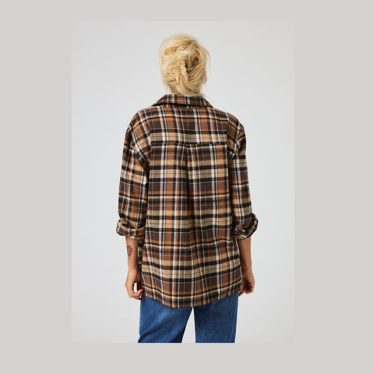 Lind LBSkovhuggeren Skjortebluser 1500 BROWN