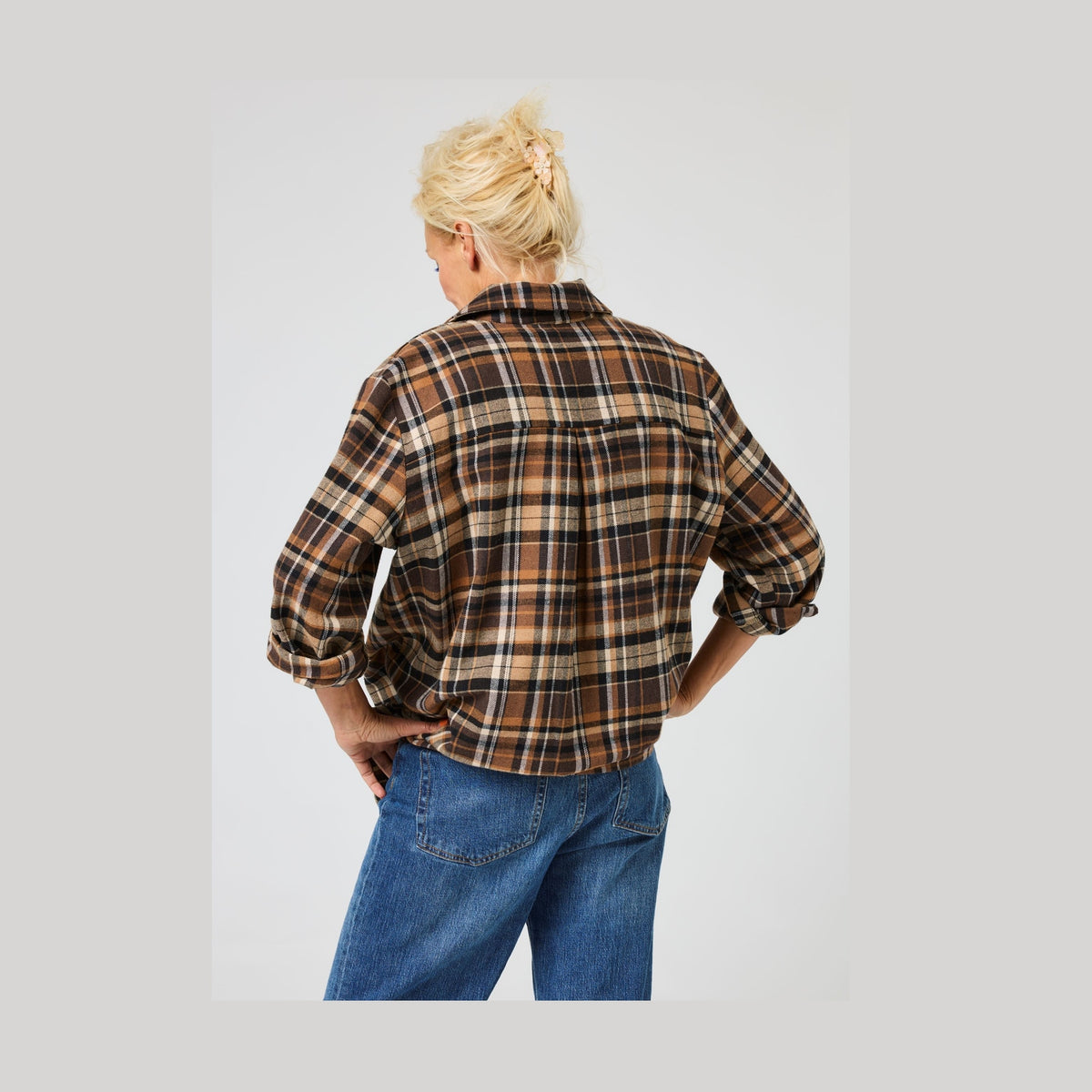 Lind LBSkovhuggeren Skjortebluser 1500 BROWN
