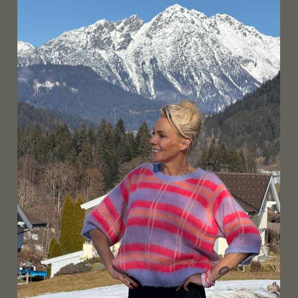 Lind LBSyren Knit Pullover 8001 Soft Peach