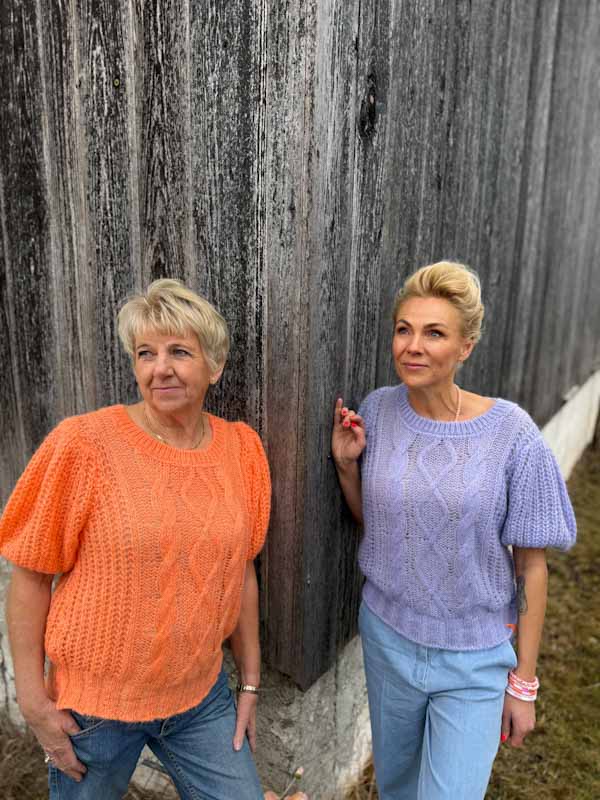 Lind LBTulipan Knit Pullover 8001 Soft Peach