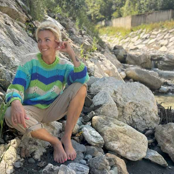 Lind LBVind i Håret Bluser 5500 BLUE