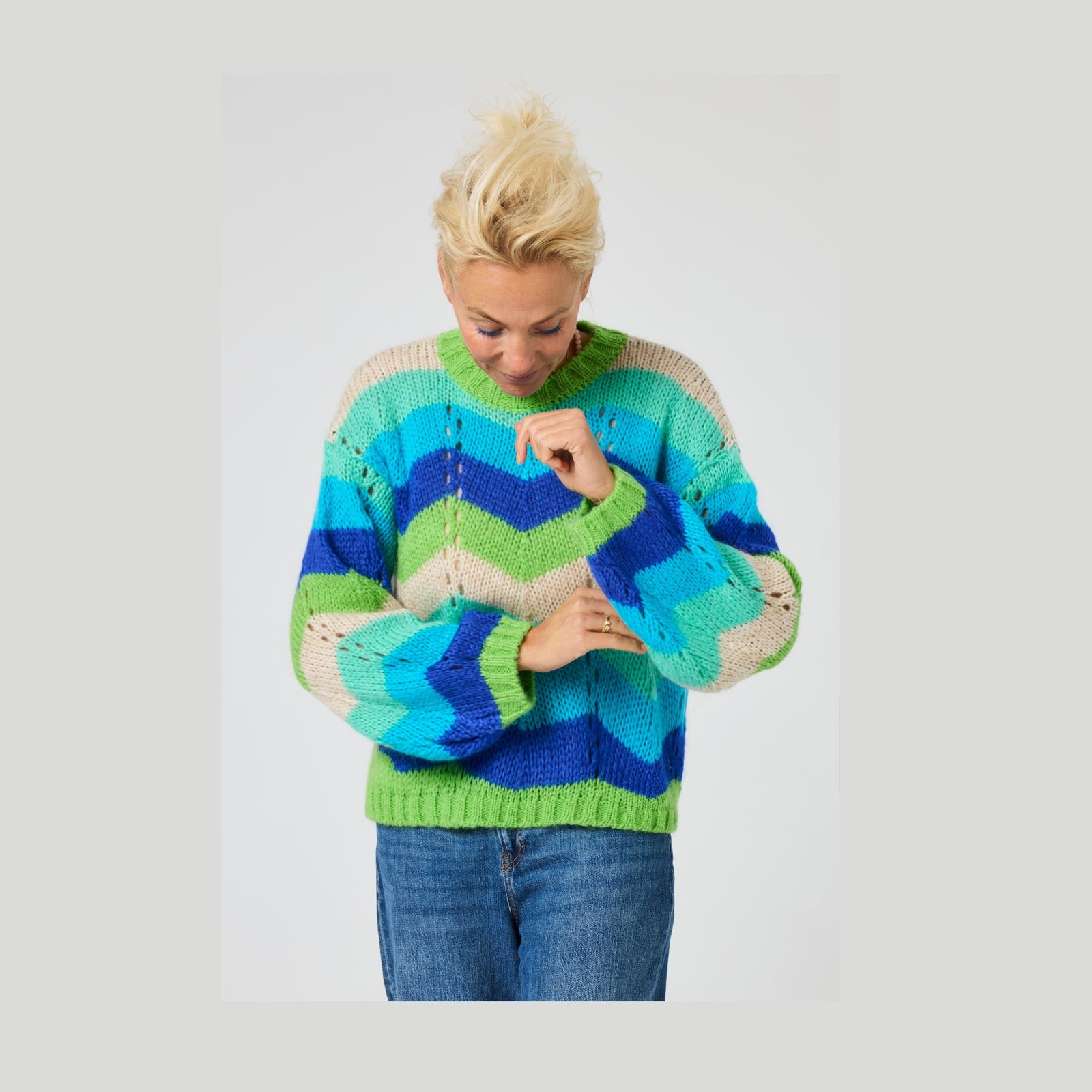 Lind LBVind i Håret Bluser 5500 BLUE
