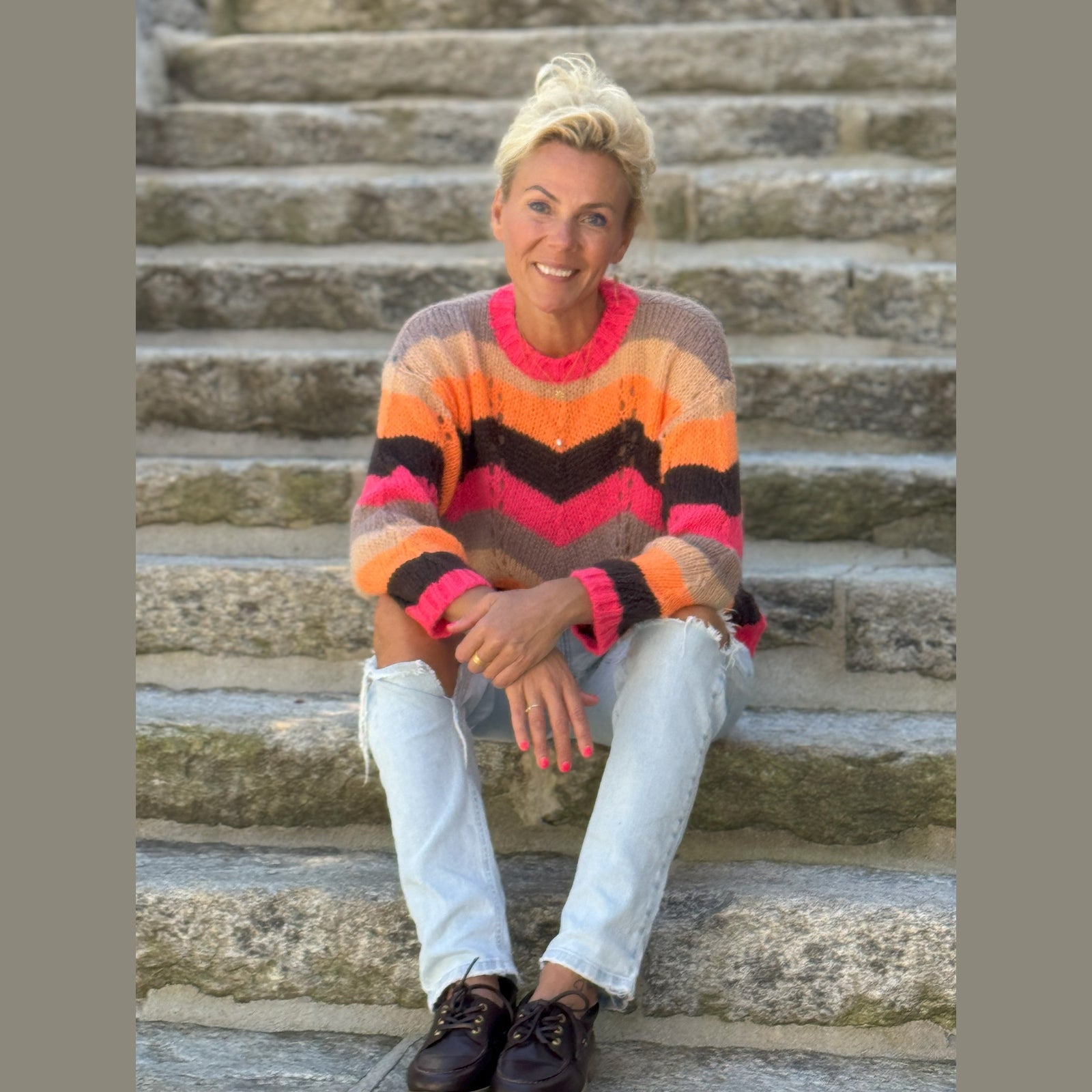 Lind LBVind i Håret Bluser 8500 ORANGE