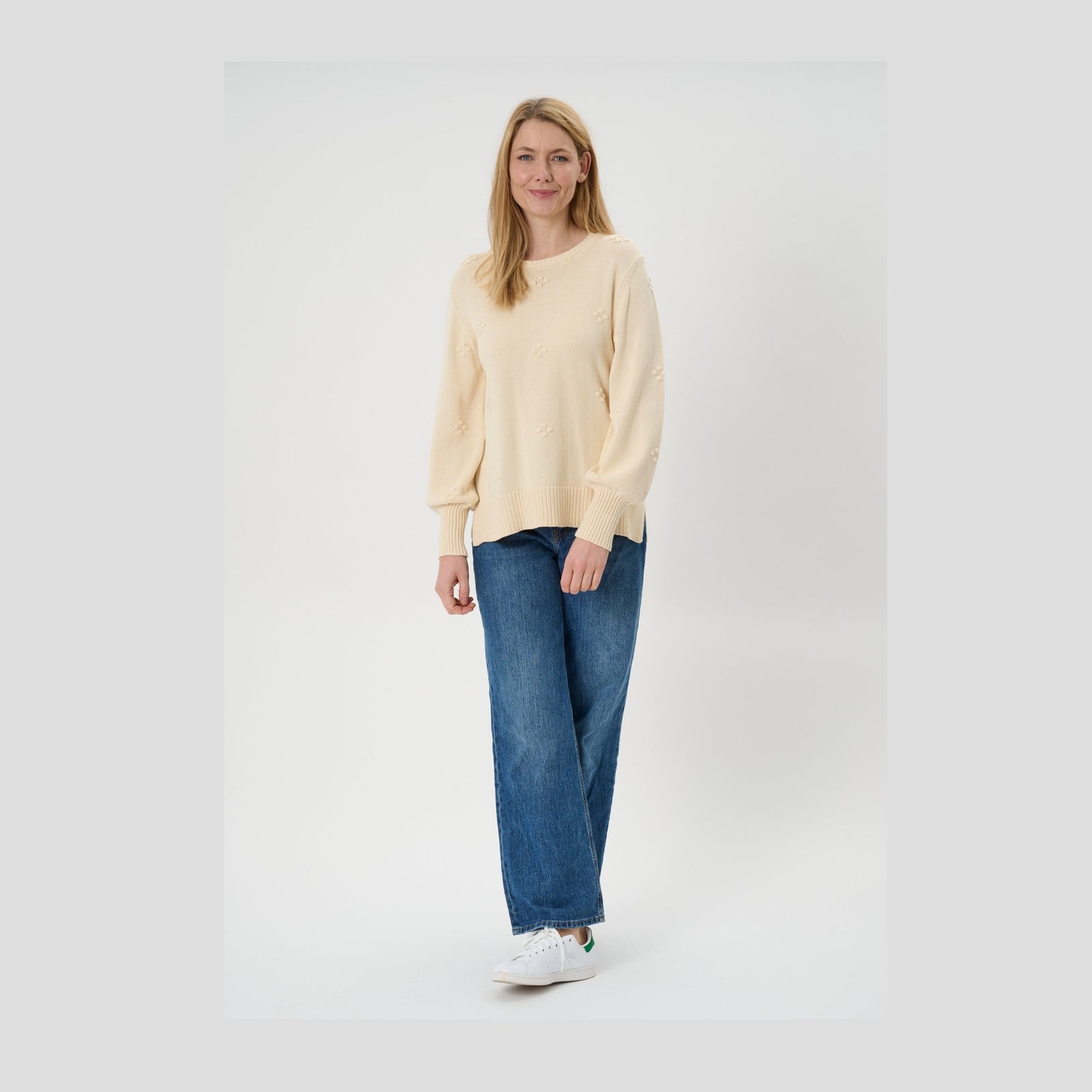 Lind LICamma Knit Pullover 1001 Off white