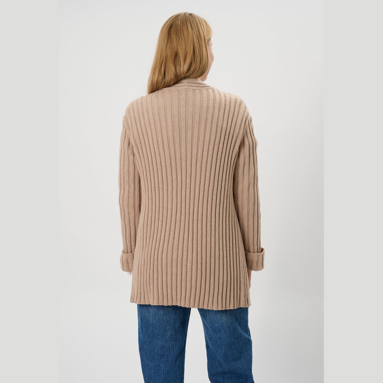 Lind LiAbbi Knit Cardigan 1261 Sand Melange