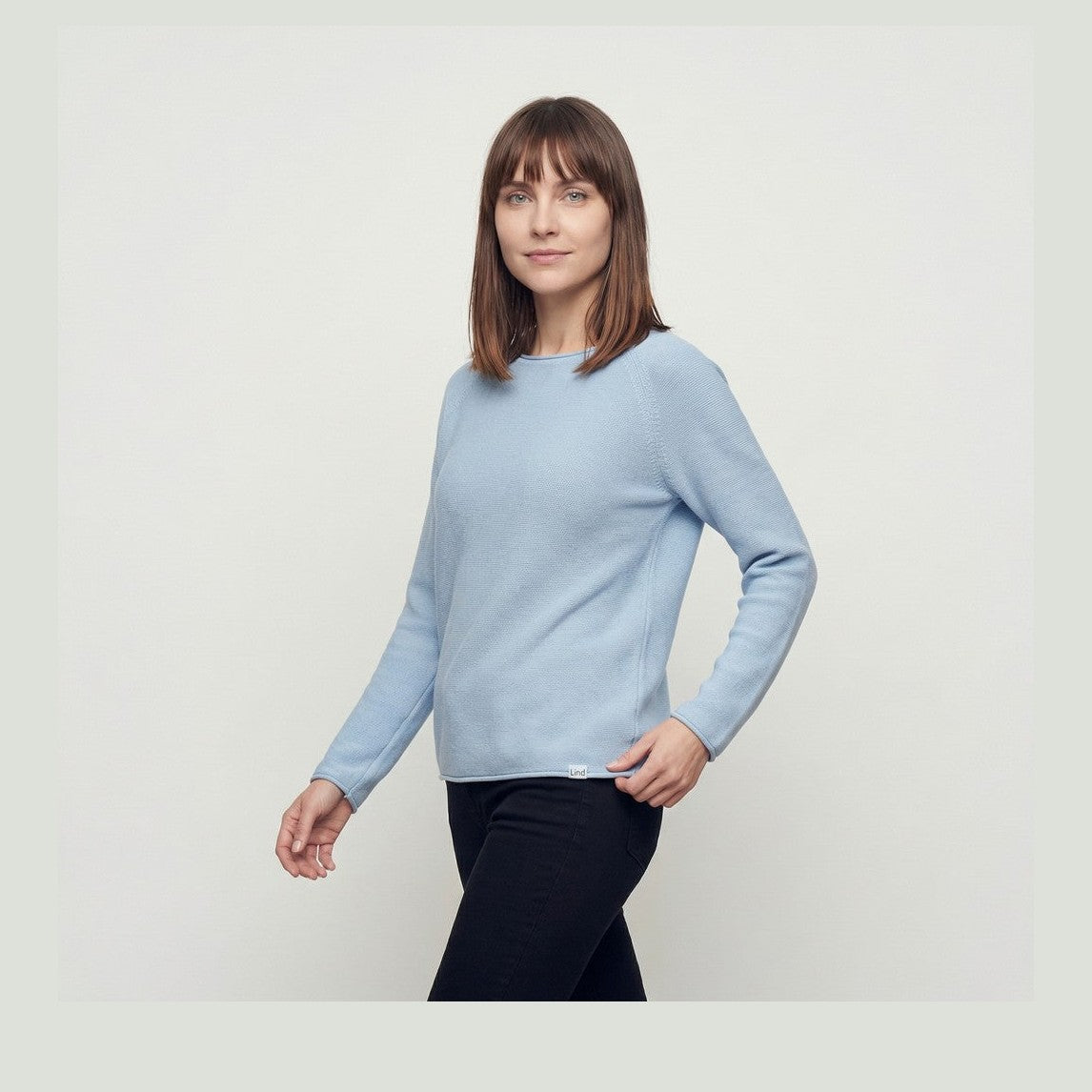 Lind LiAbby Knit Pullover 5000 LIGHT BLUE
