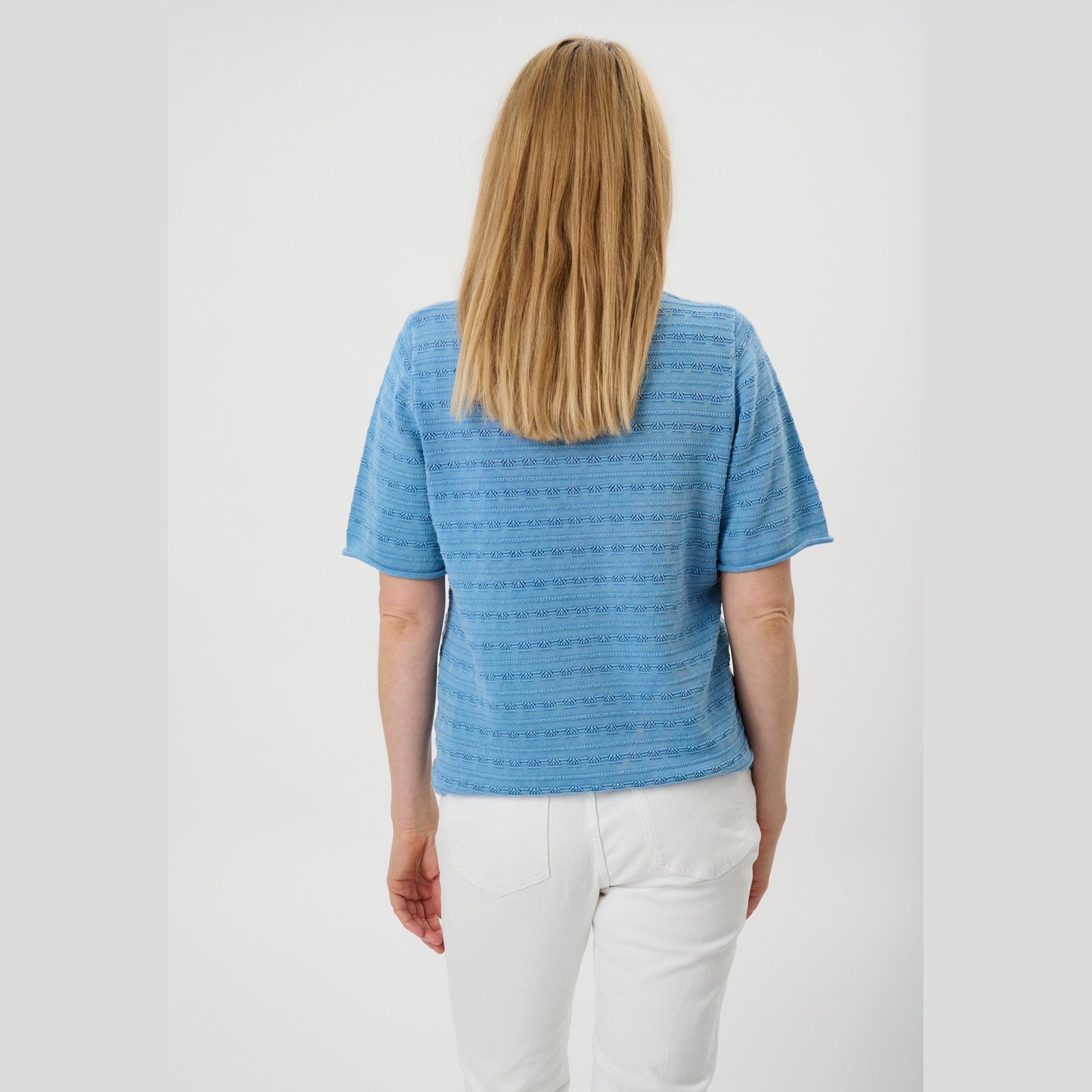 Lind LiAcacie Knit Pullover 5300 Cornflower Blue