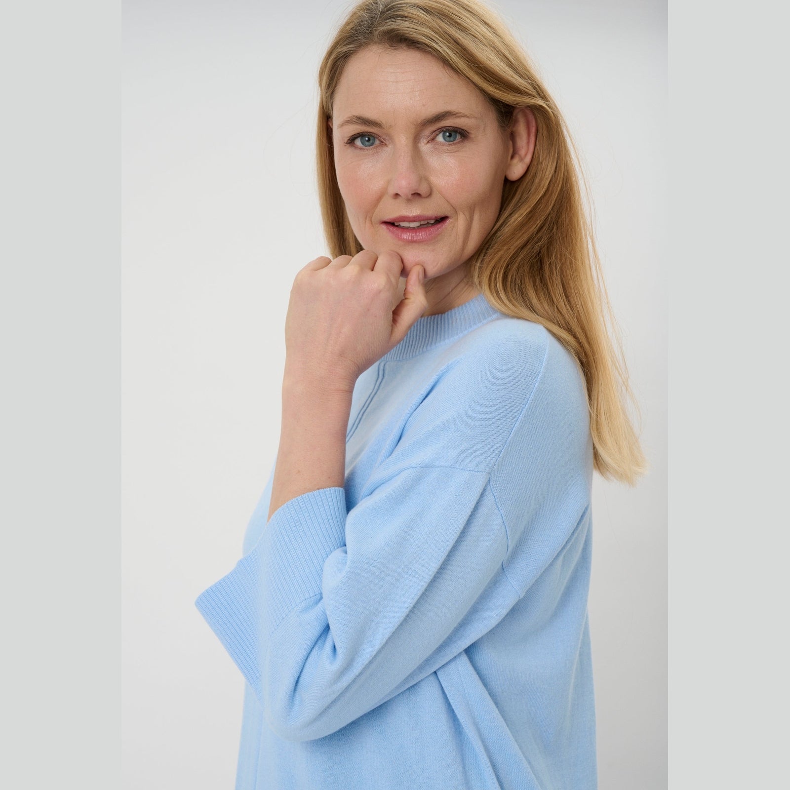Lind LiAgata Knit Pullover 5000 LIGHT BLUE