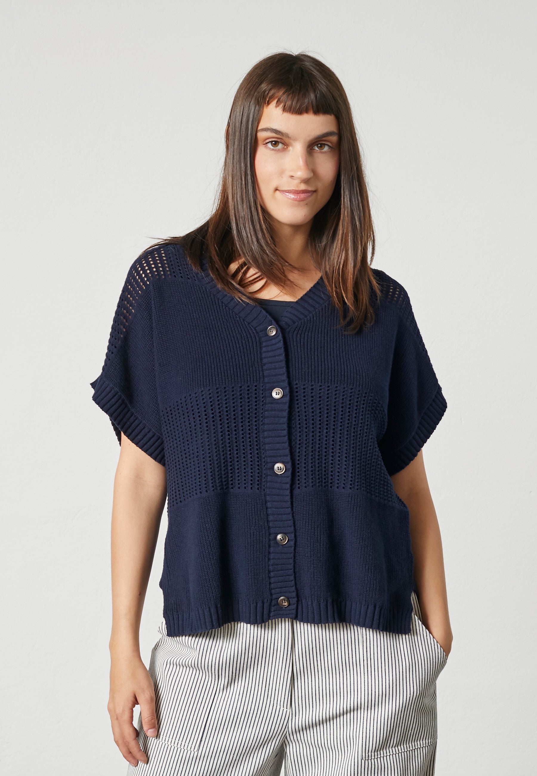 Lind LiAlaia Cardigan 5999 NAVY BLUE