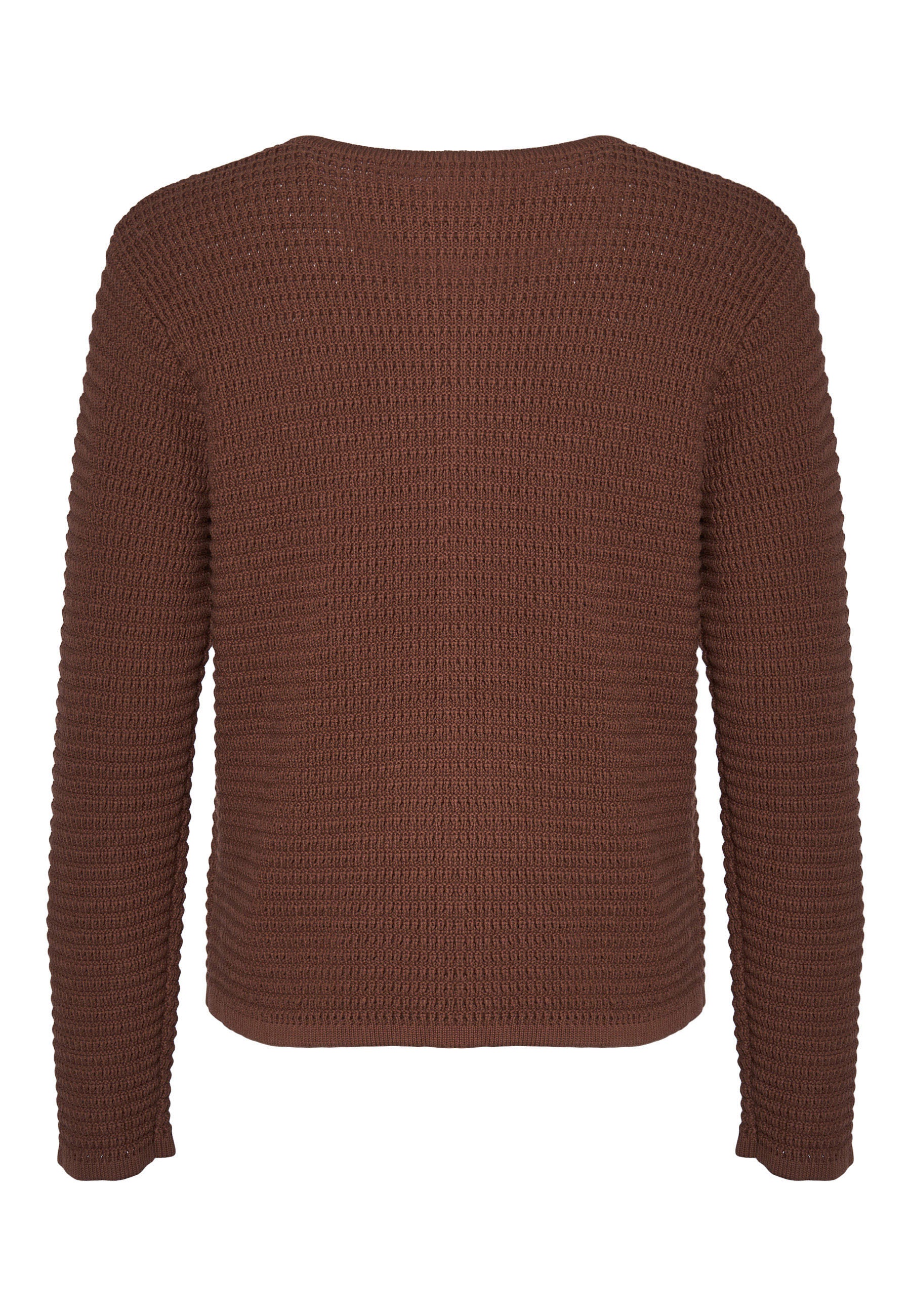 Lind LiAmalie Knit Cardigan 1500 BROWN