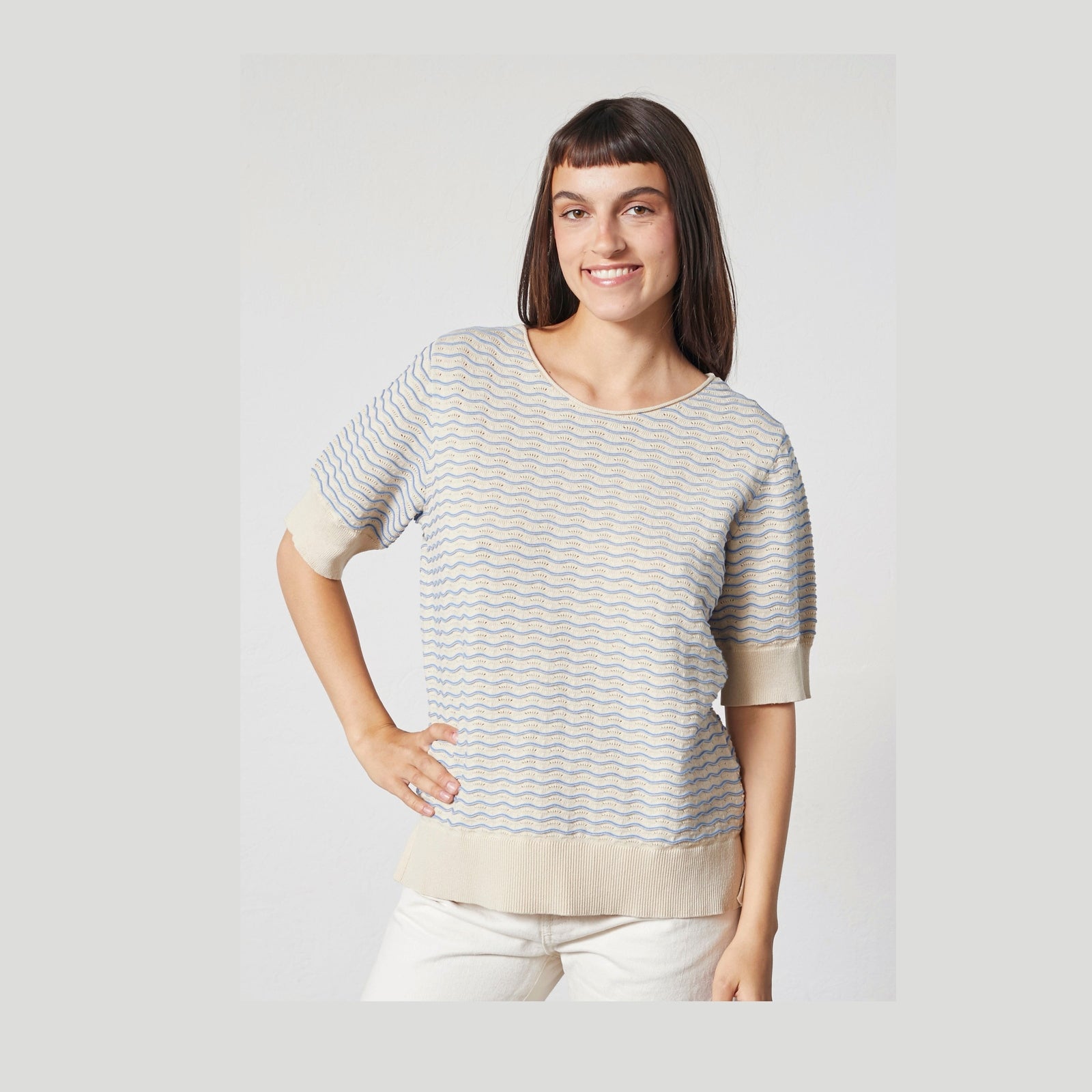 Lind LiBri Knit Pullover 5450 Sky Blue
