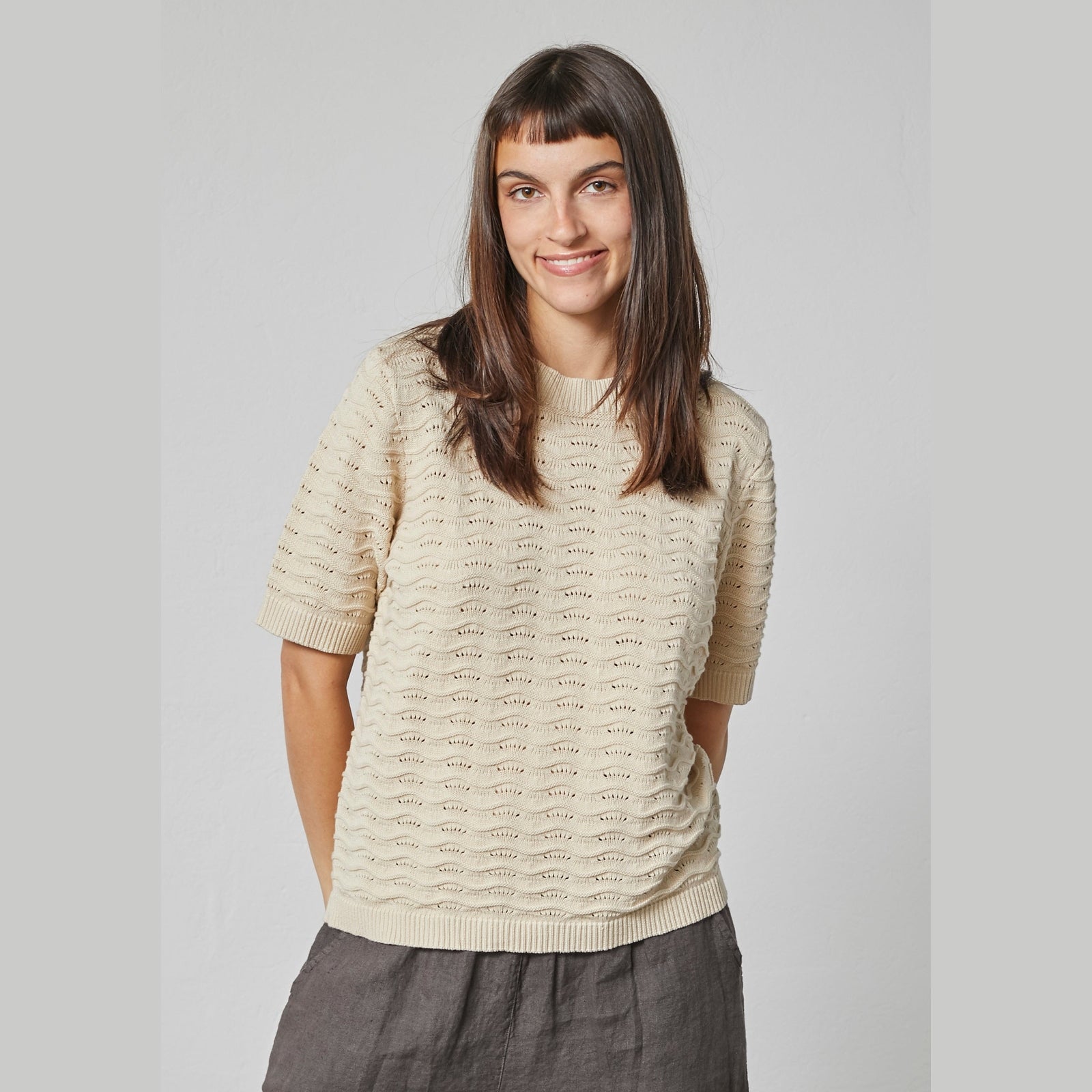 Lind LiBrit Knit Pullover 1000 OFF WHITE