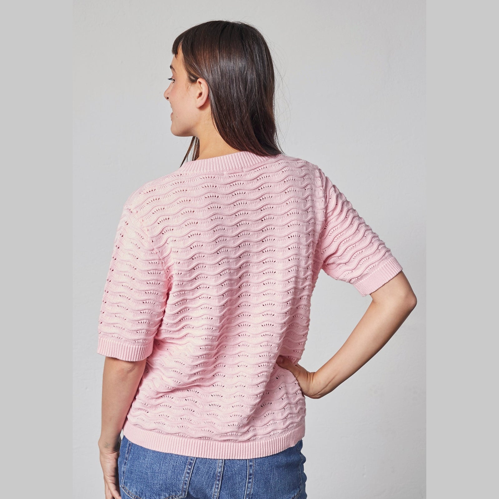 Lind LiBrit Knit Pullover 2000 LIGHT RED