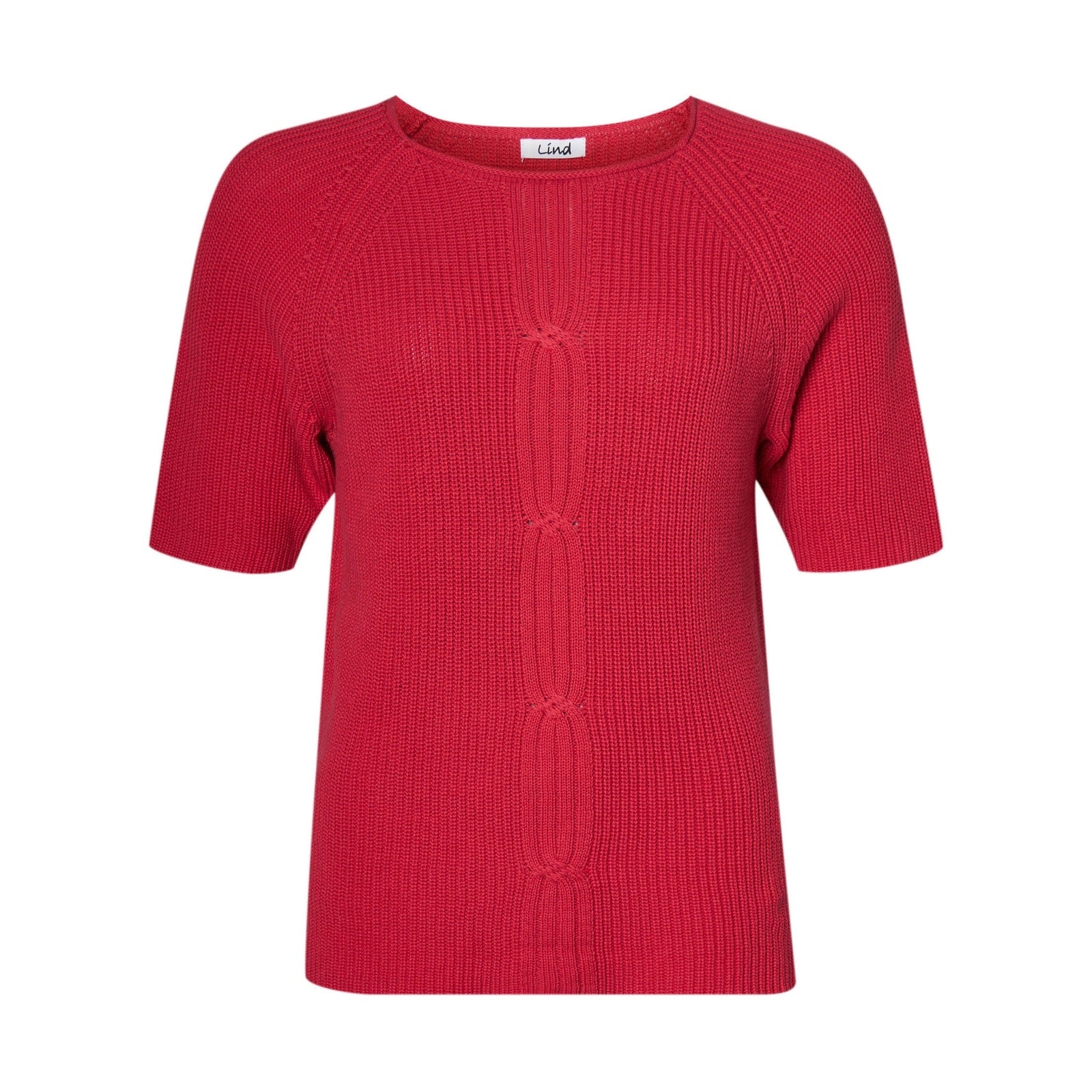 Lind LiBrooklyn Knit Pullover 2480 raspberry red