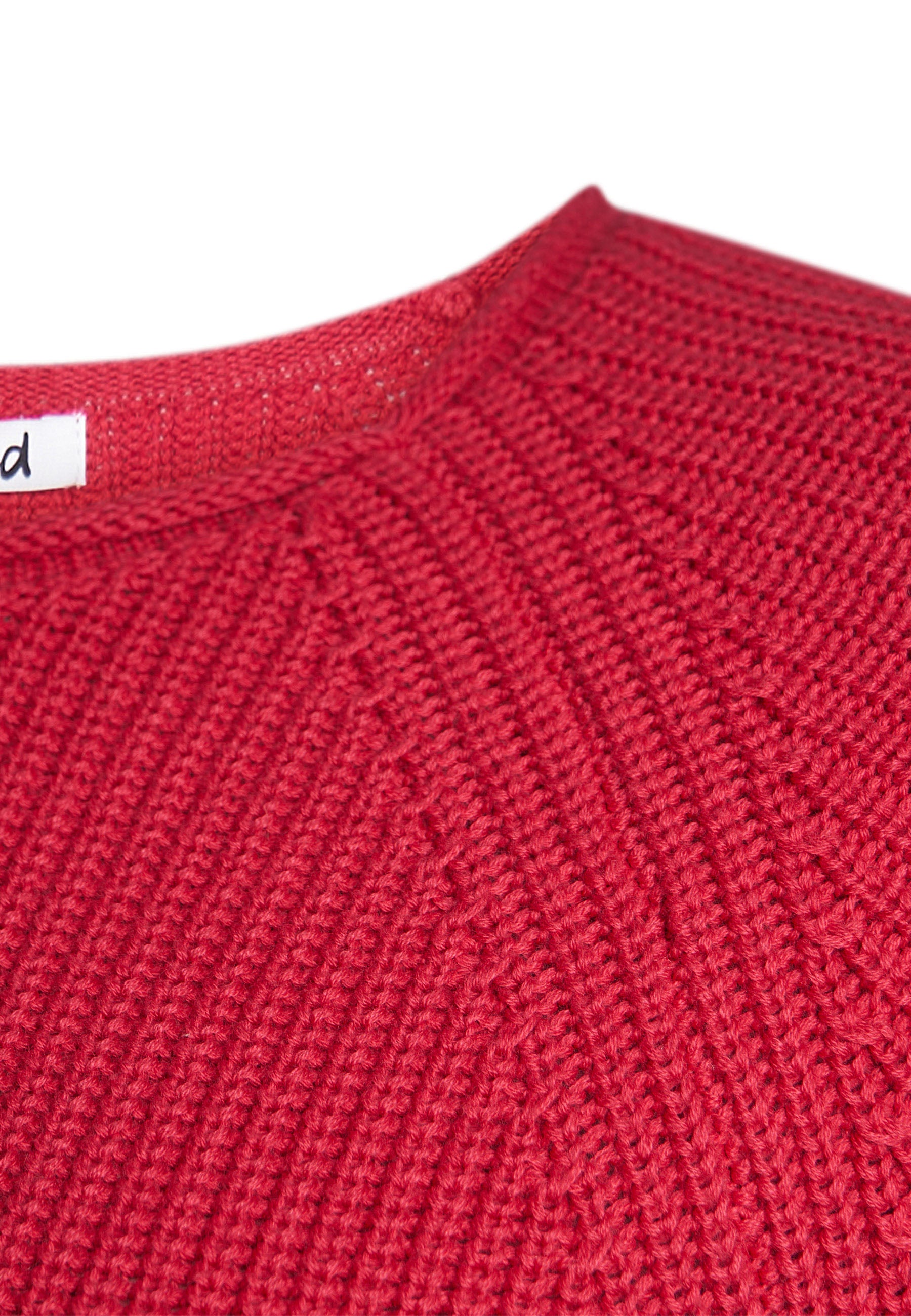 Lind LiBrooklyn Knit Pullover 2480 raspberry red