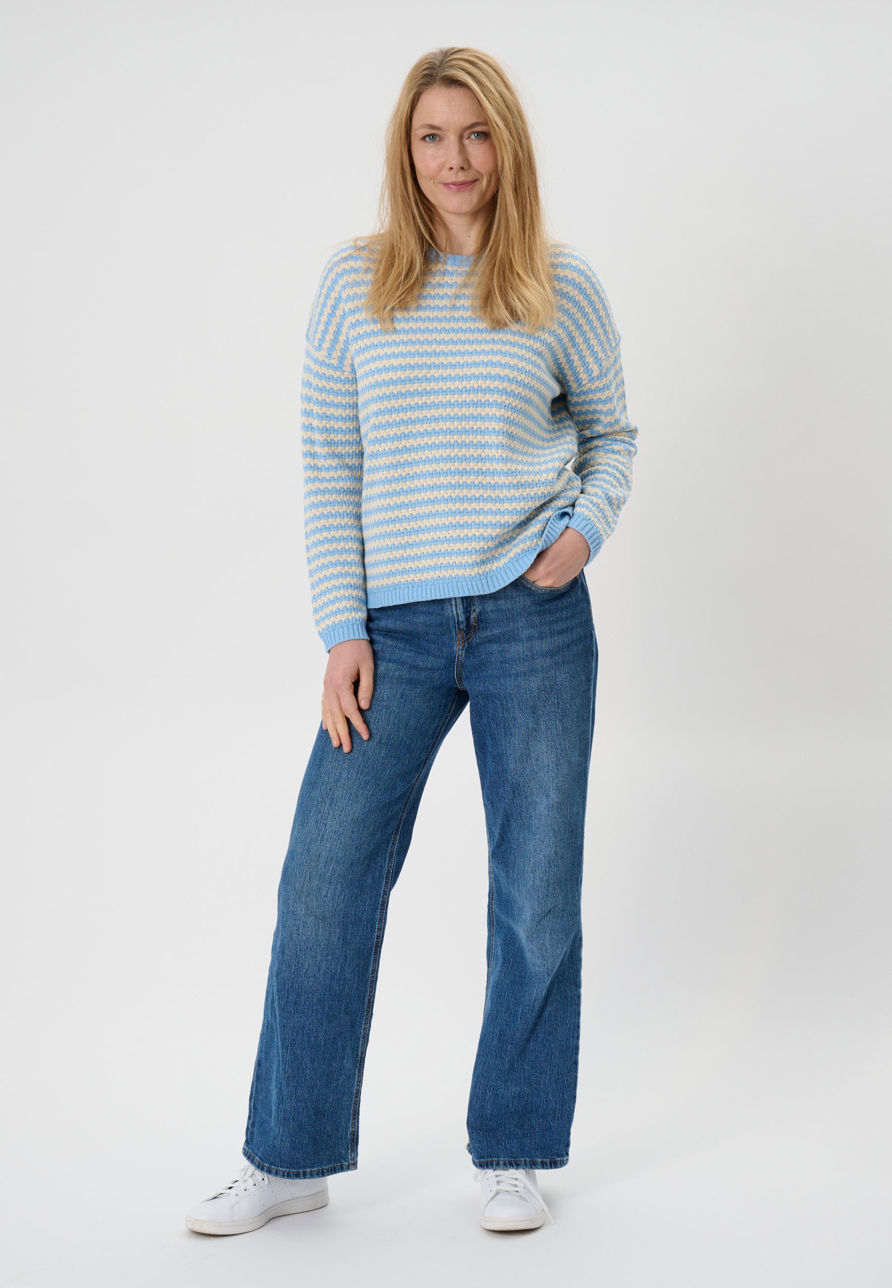 Lind LiCami Knit Pullover 5003 Light Blue