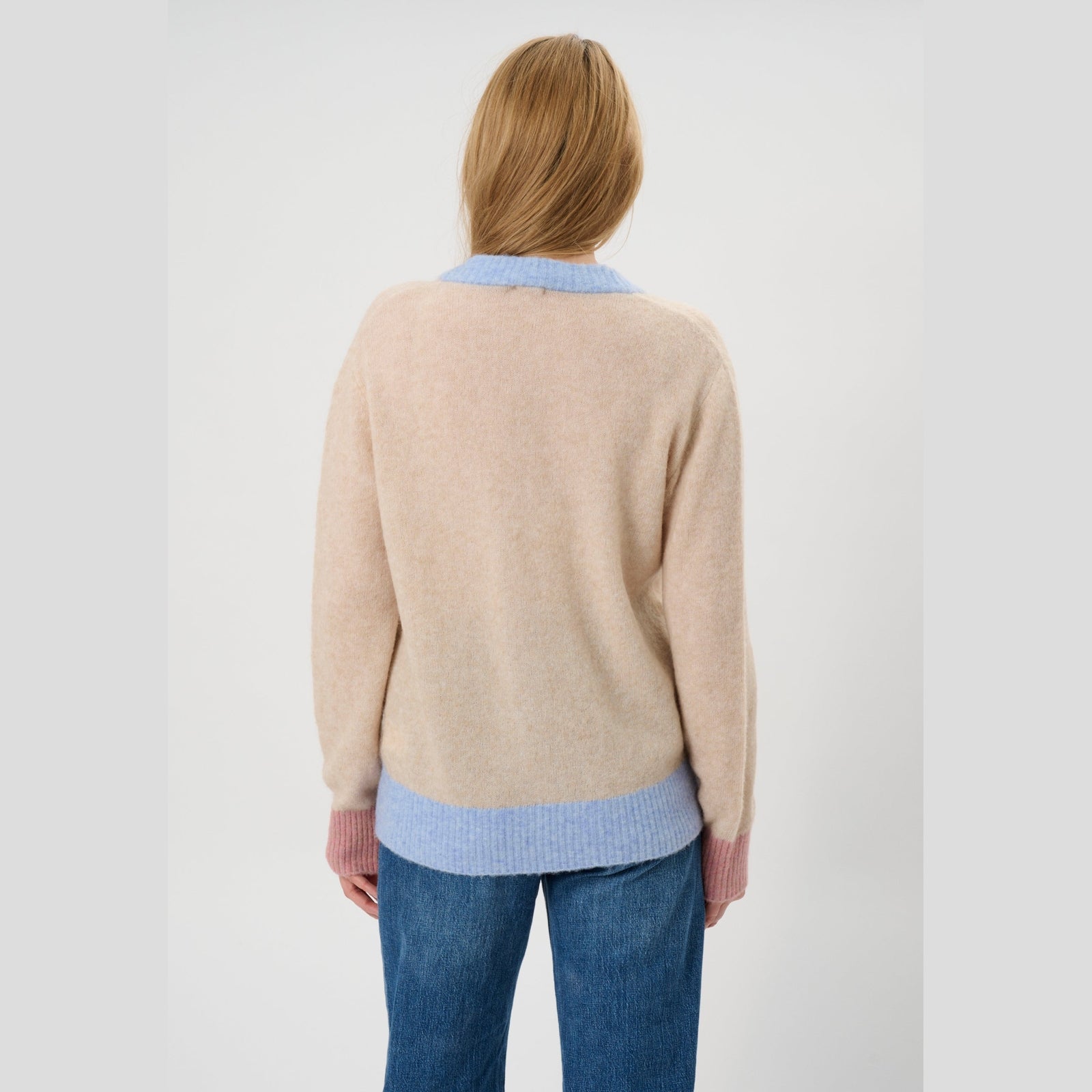 Lind LiCara Knit Cardigan 1261 Sand Melange