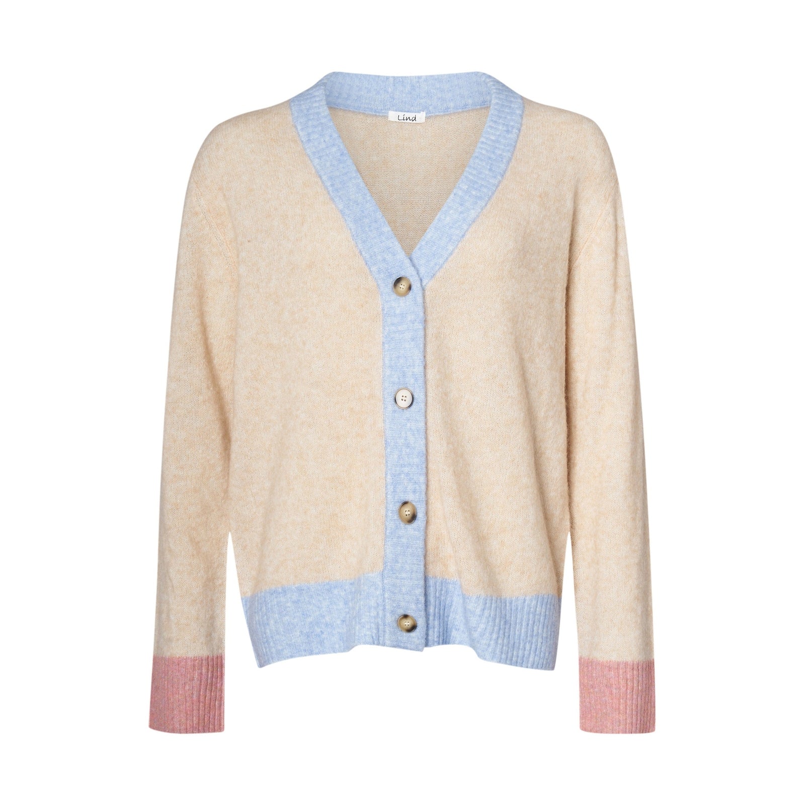 Lind LiCara Knit Cardigan 1261 Sand Melange