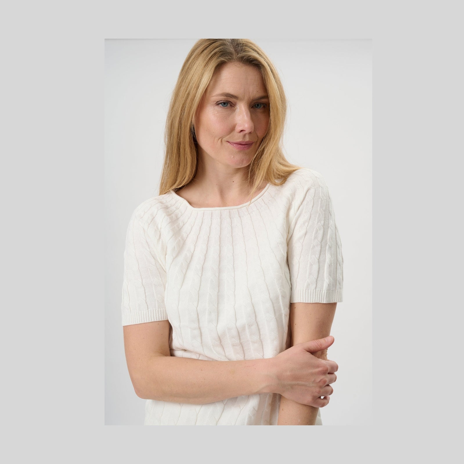 Lind LiCaroline Knit Pullover 1000 OFF WHITE