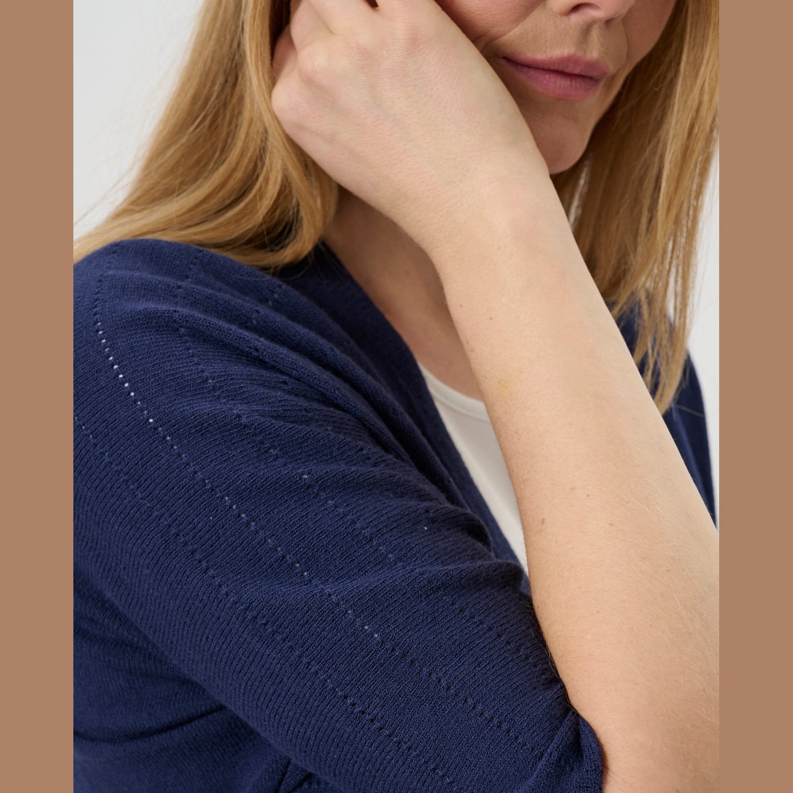 Lind LiCat Knit Cardigan 060 Navy