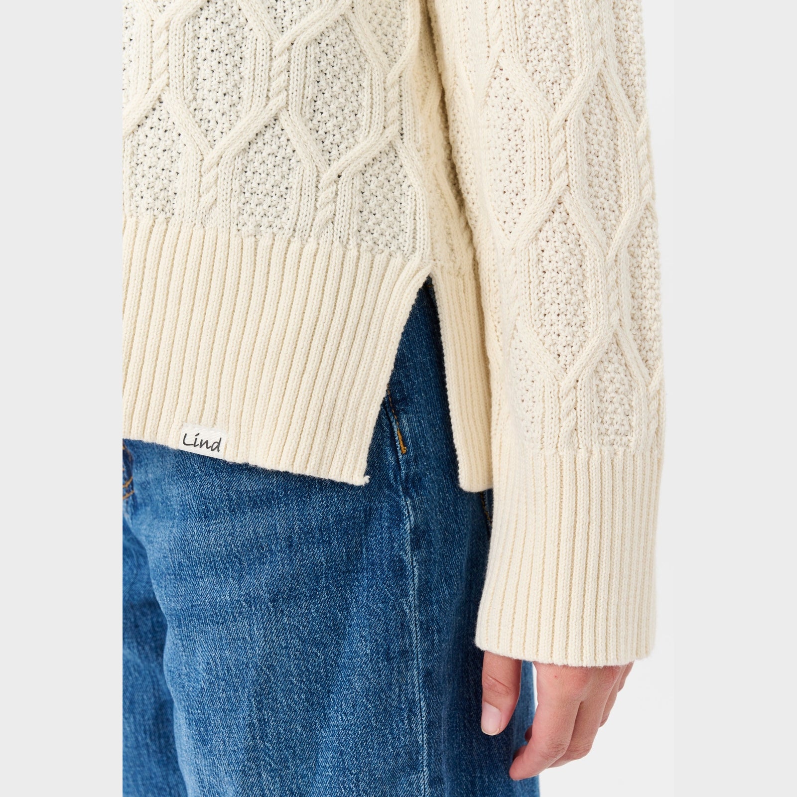 Lind LiCherie Knit Cardigan 1050 ECRÜ