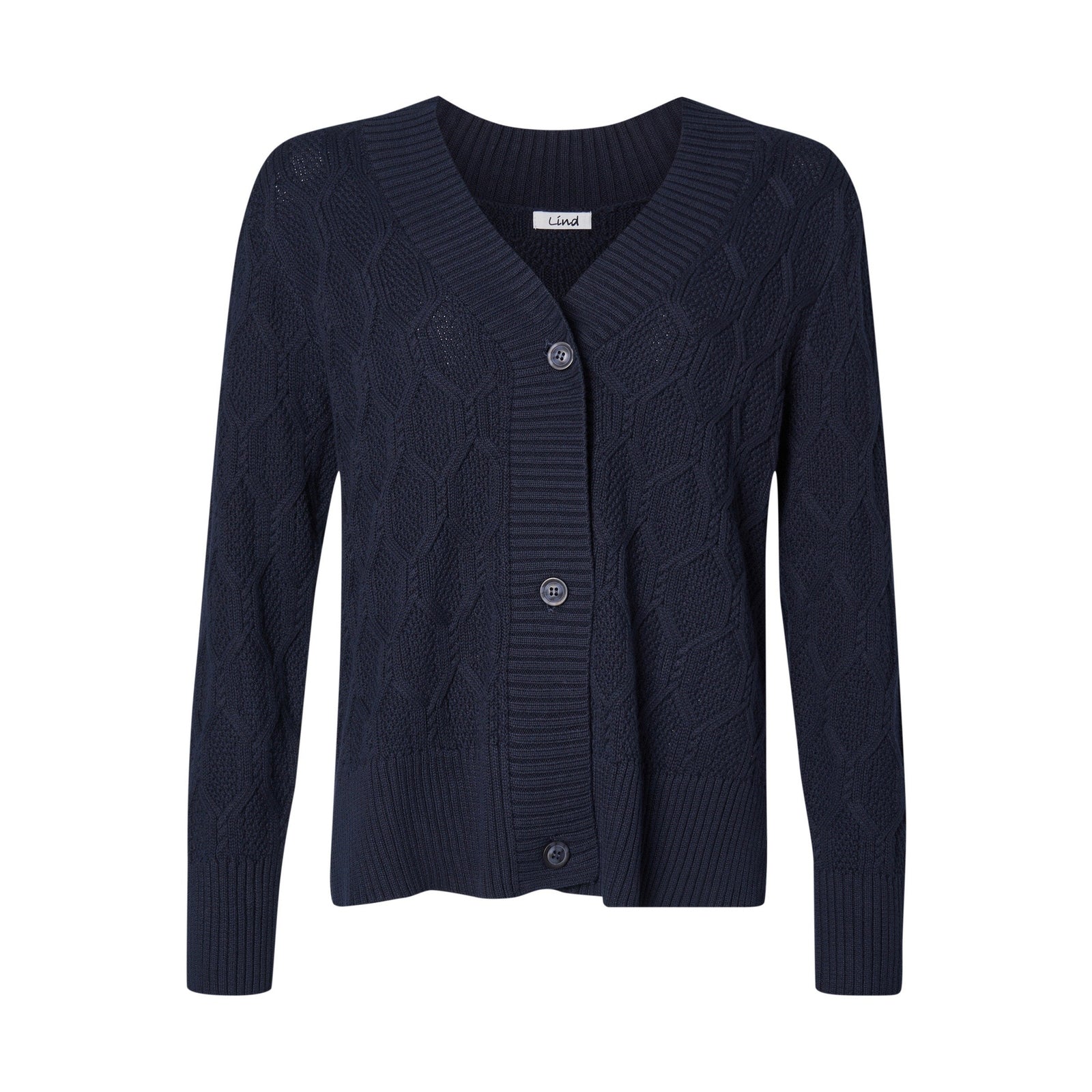 Lind LiCherie Knit Cardigan 5999 NAVY BLUE