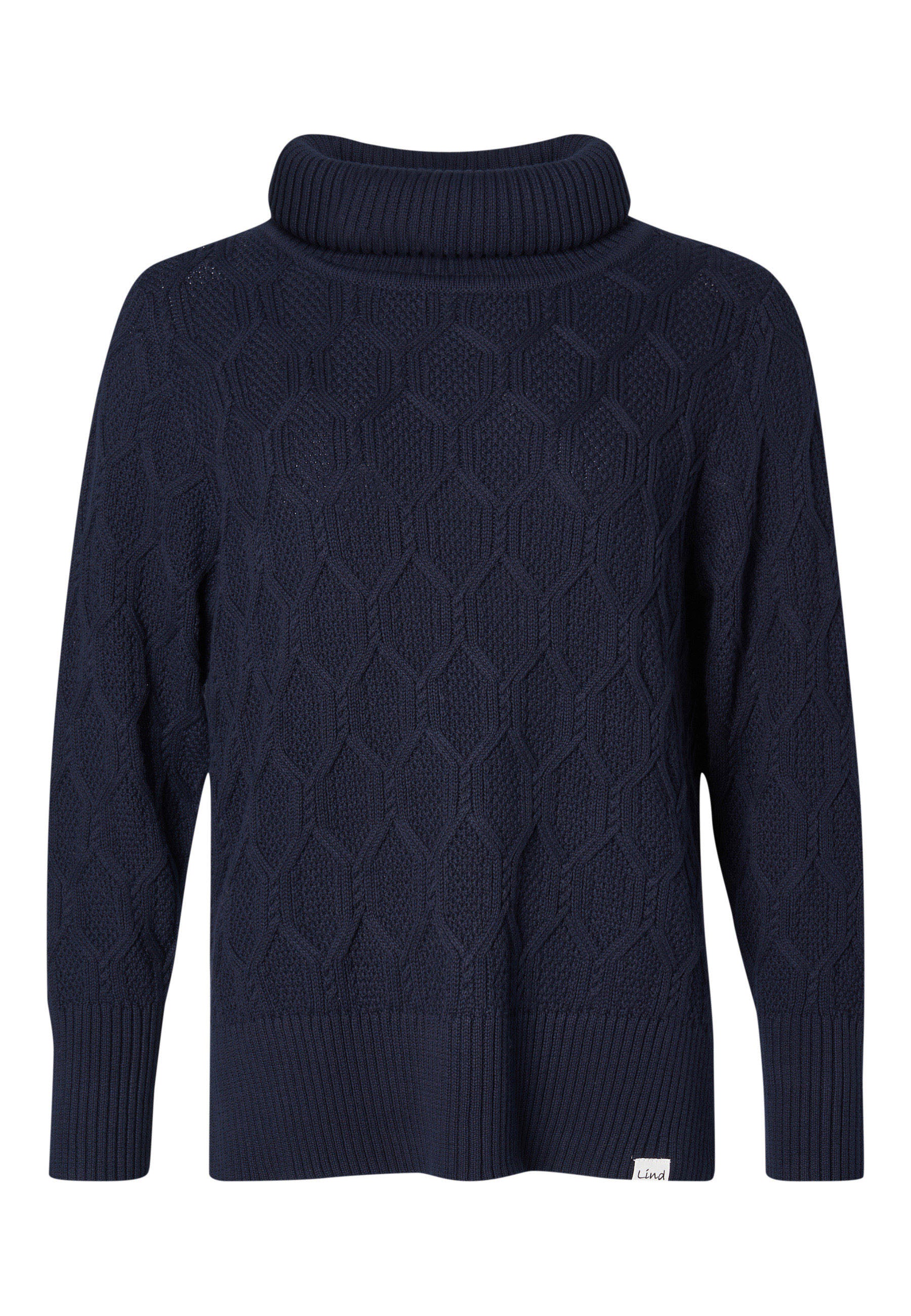 Lind LiChirstine Knit Pullover 5999 NAVY BLUE