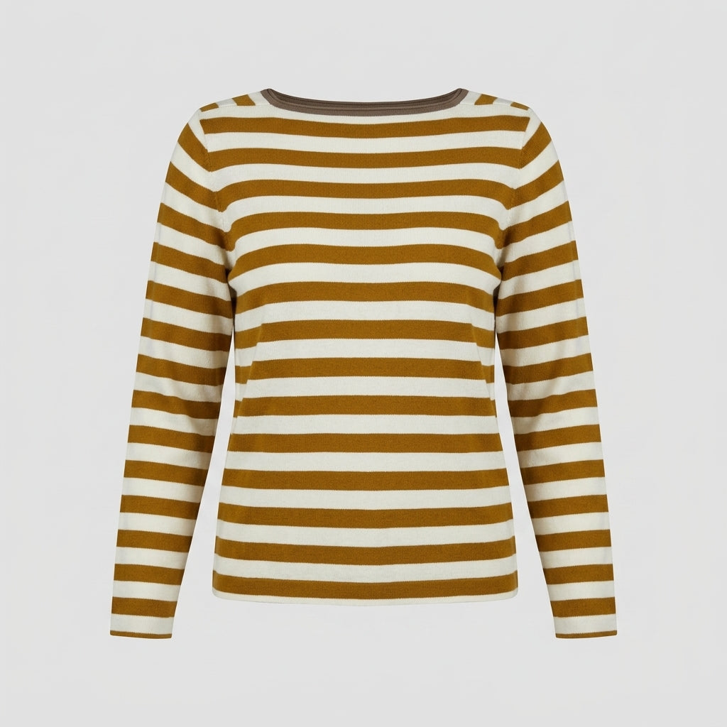 Lind LiChloe Knit Pullover 1500 BROWN