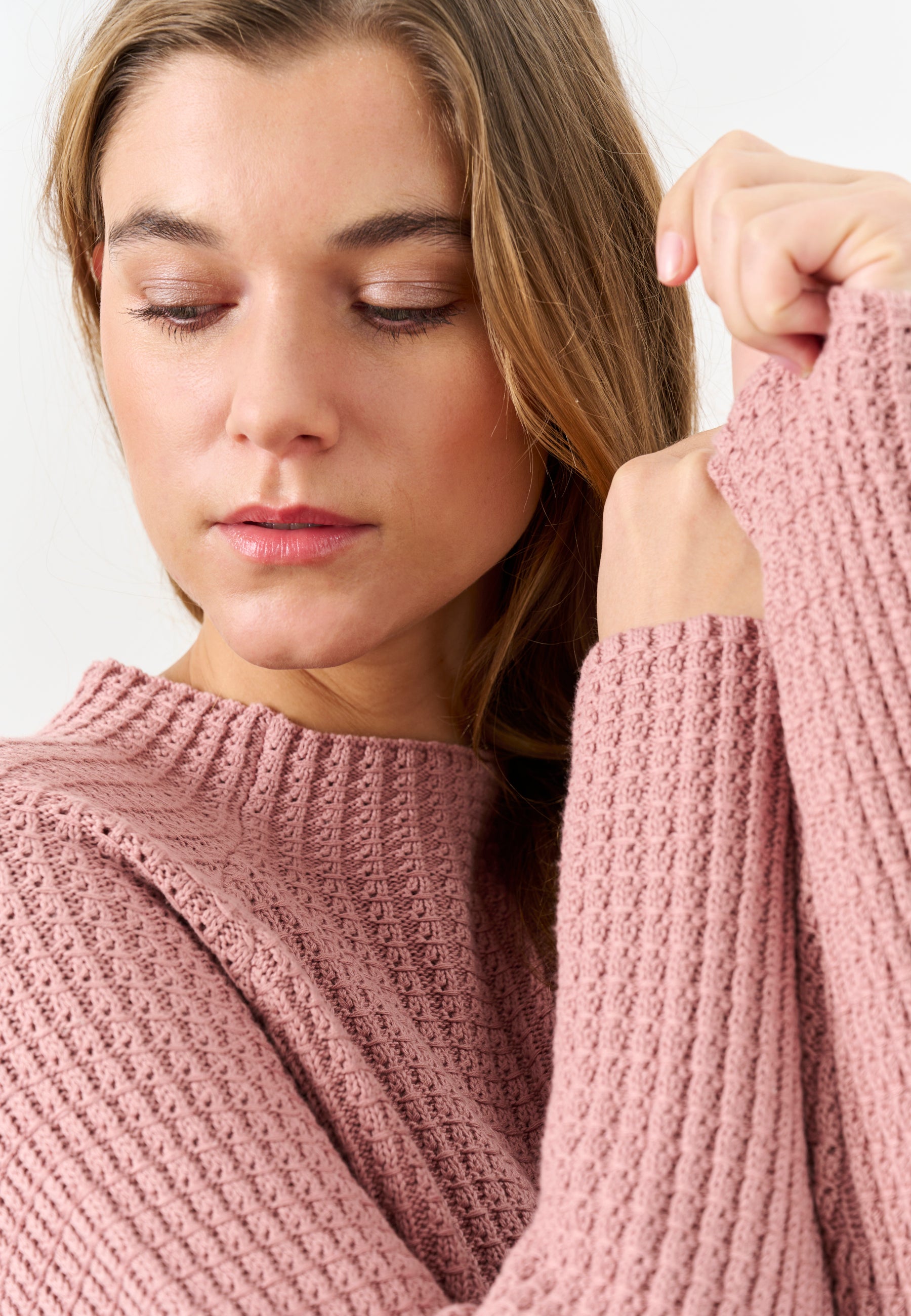 Lind LiChrista Knit Pullover 2360 Soft Rose