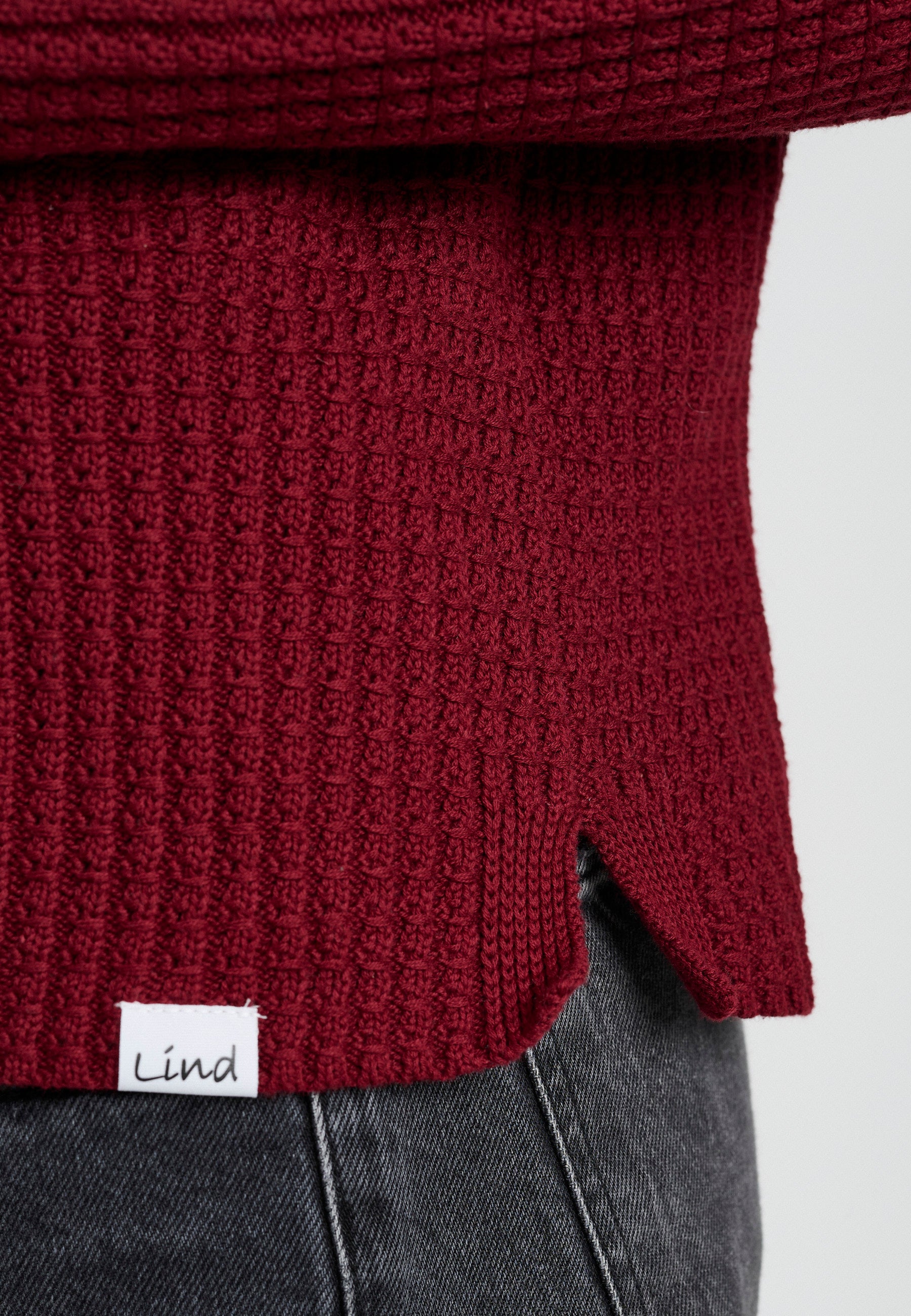 Lind LiChrista Knit Pullover 2655 ruby red