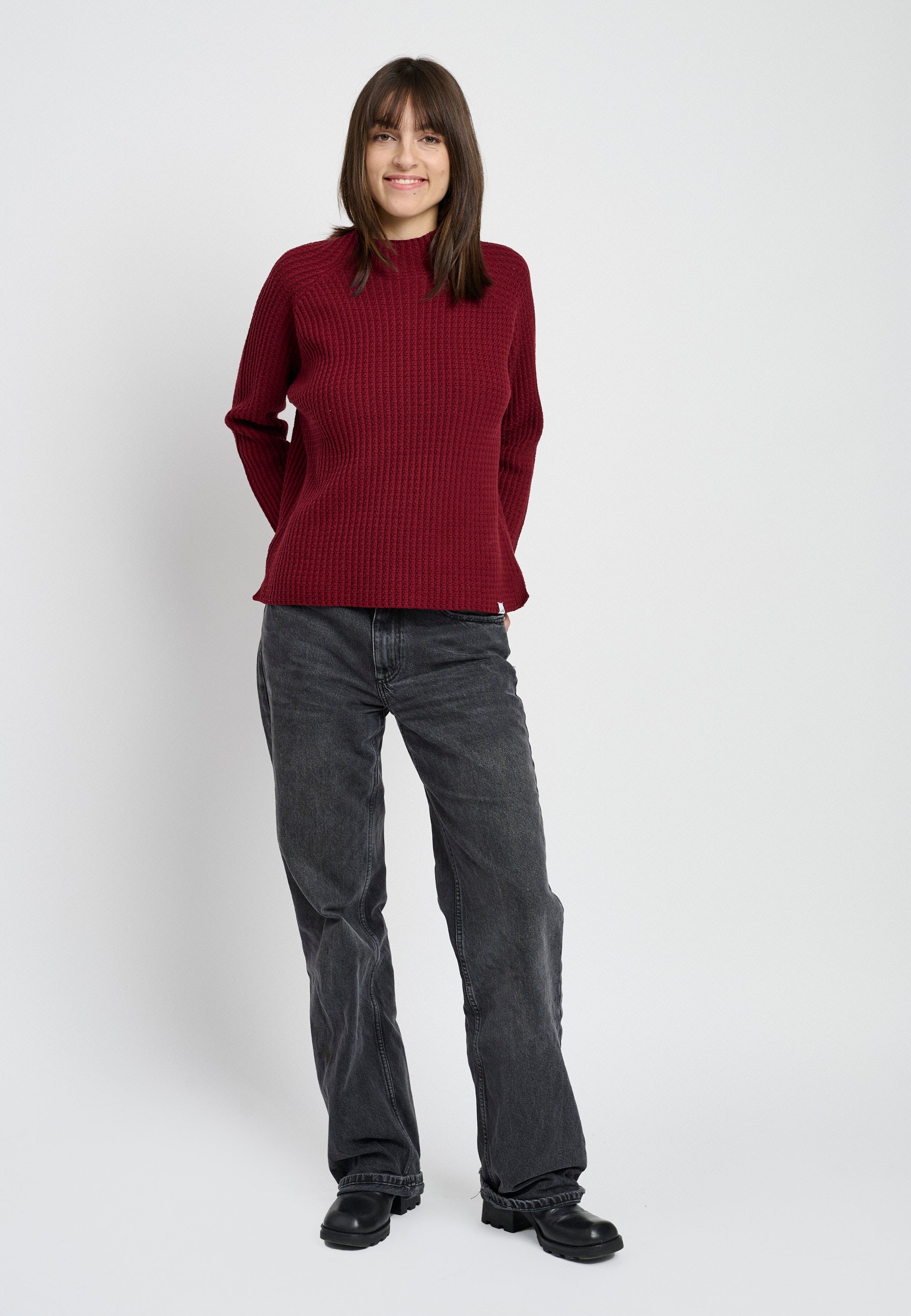 Lind LiChrista Knit Pullover 2655 ruby red