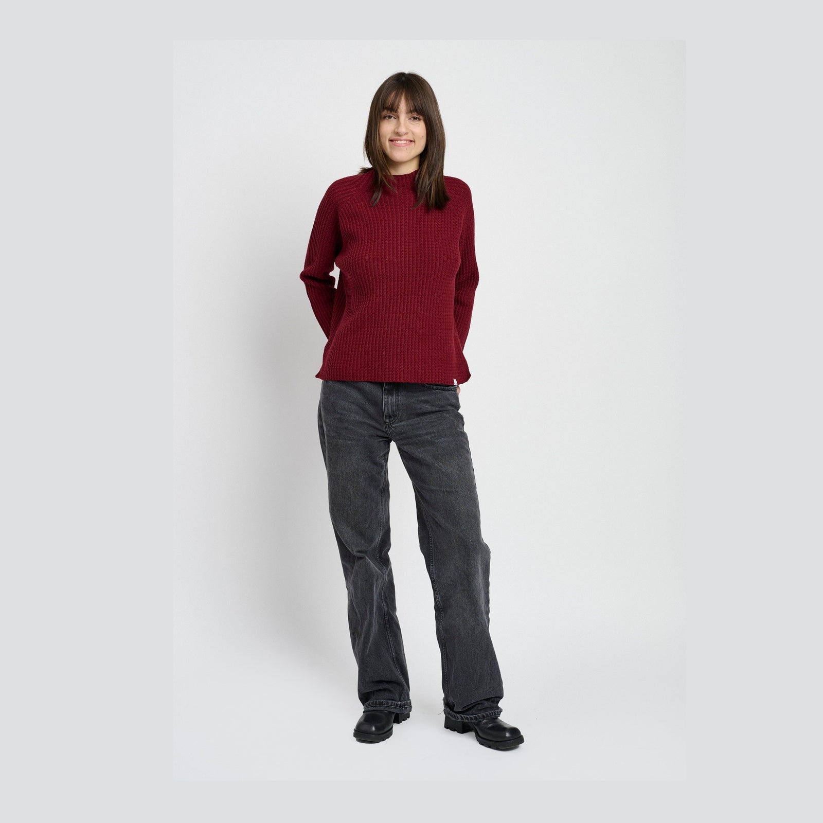 Lind LiChrista Knit Pullover 2655 ruby red