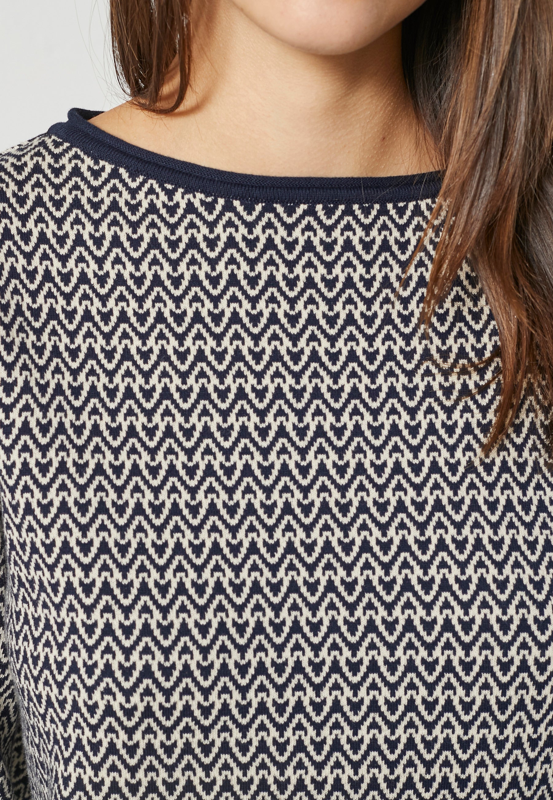 Lind LiChrista Knit Pullover 5999 NAVY BLUE