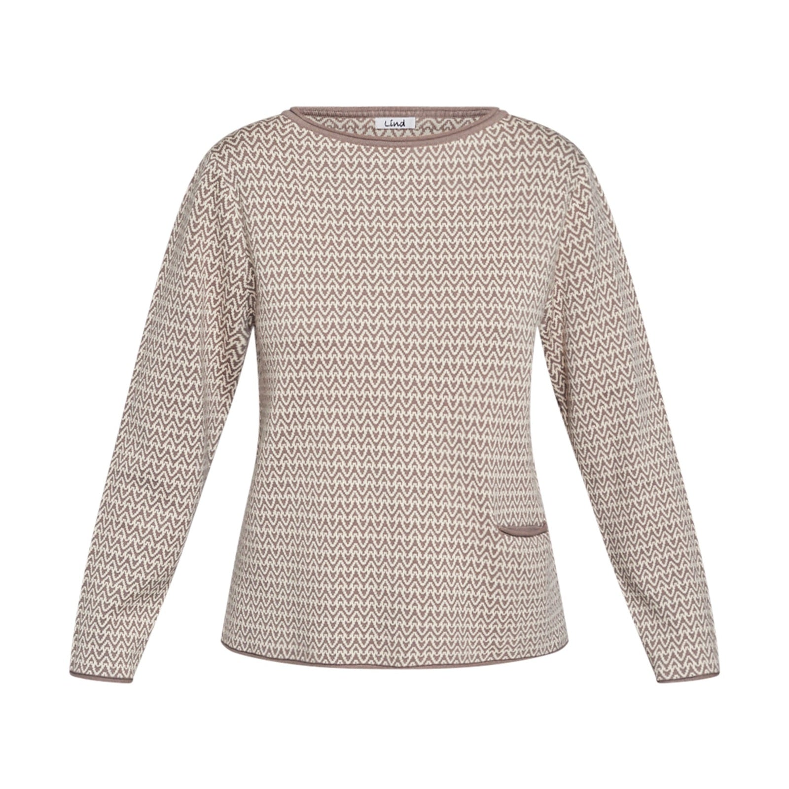 Lind LiCloe Knit Pullover 1500 BROWN