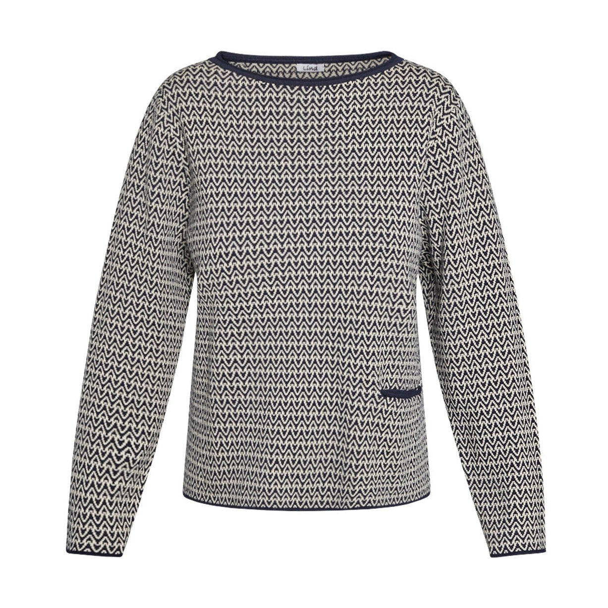 Lind LiCloe Knit Pullover 5999 NAVY BLUE