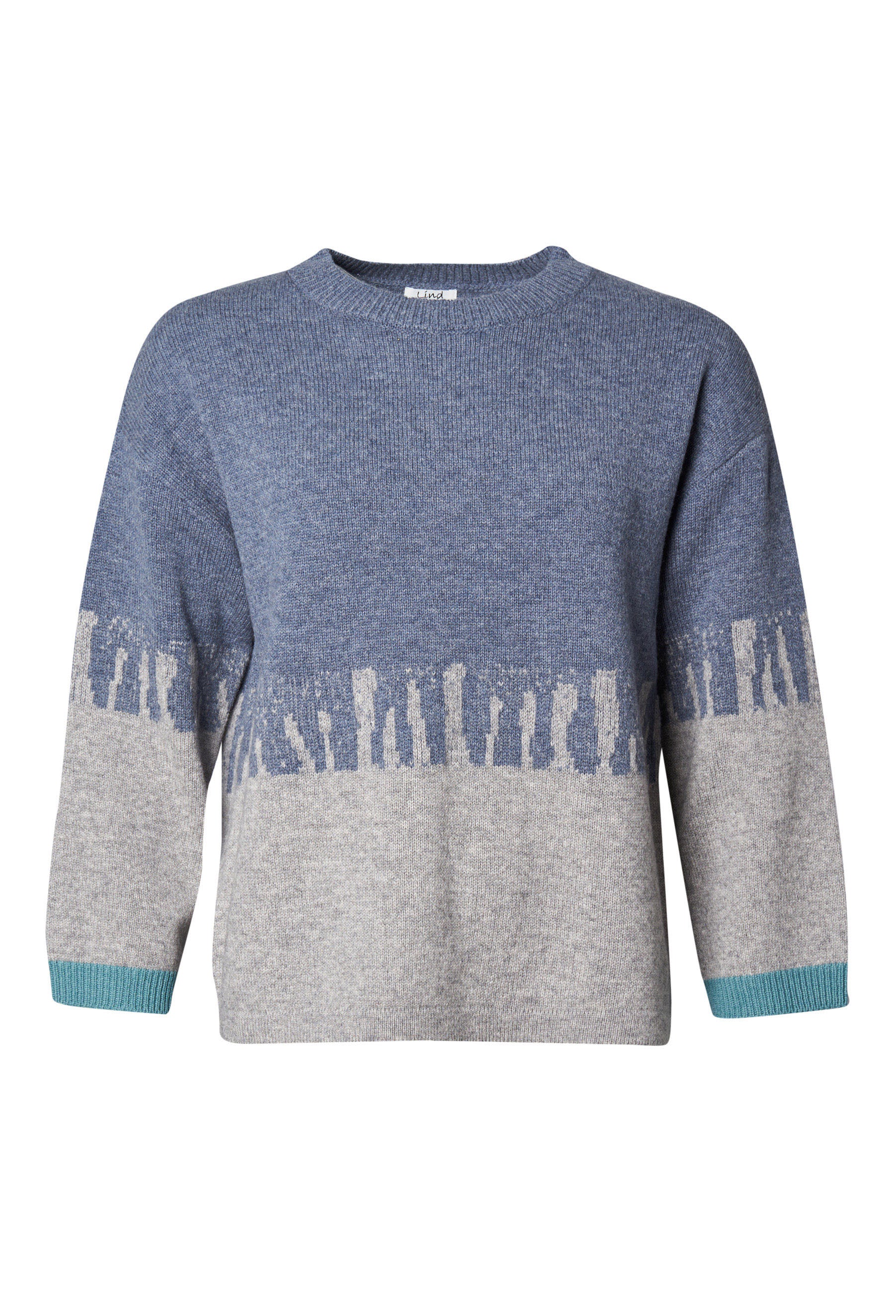 Lind LiCora Knit Pullover 5650 blue melange